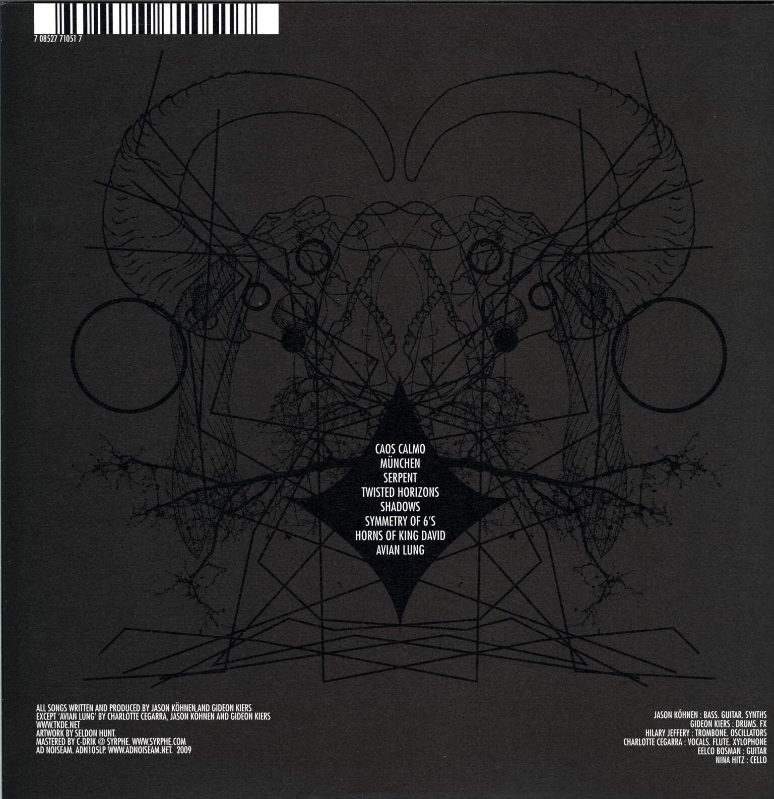 Kilimanjaro Darkjazz Ensemble: Mutations EP, 1×LP (Vinyl)