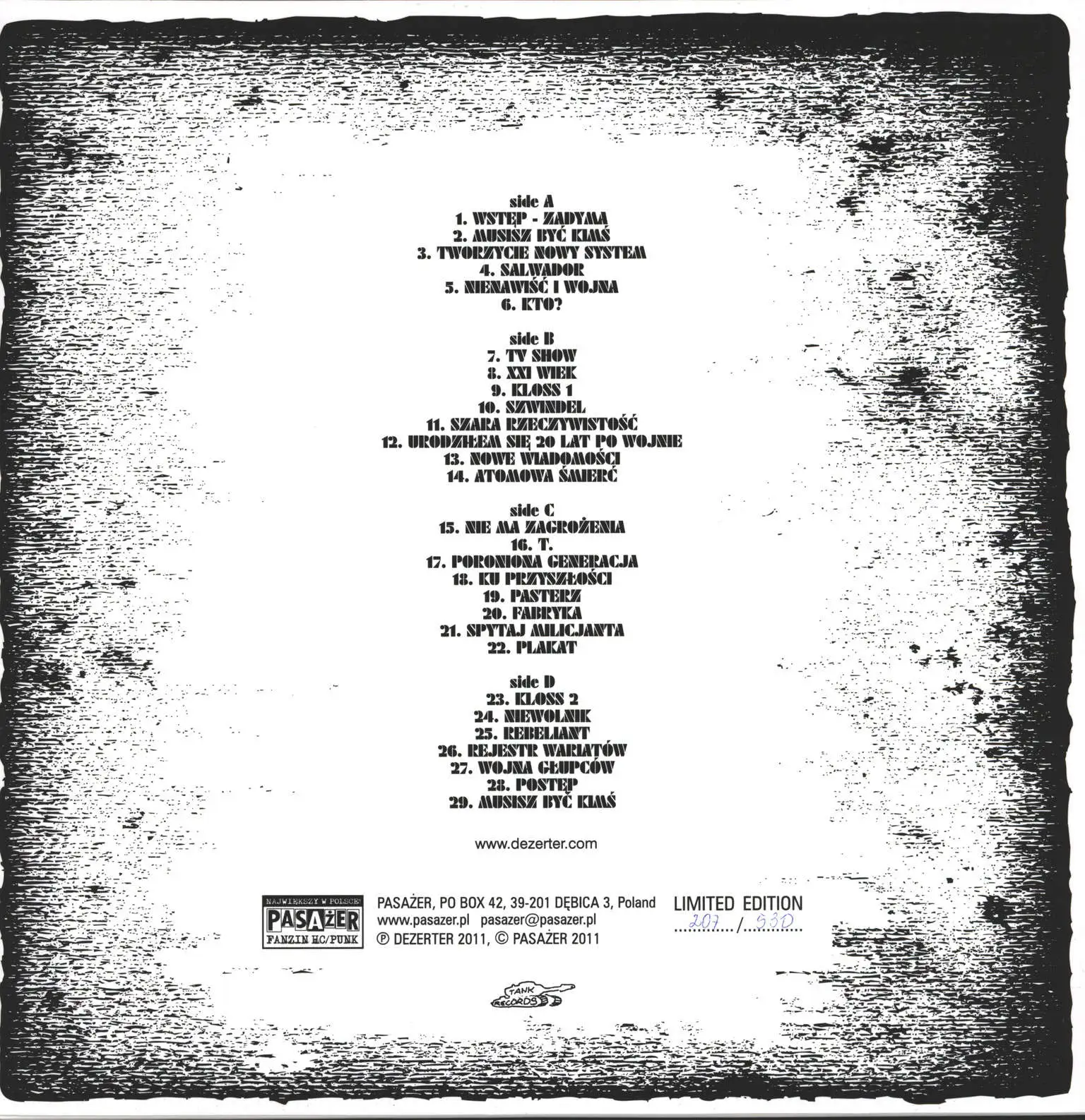 Dezerter: Jeszcze Żywy Człowiek, 2×LP (Vinyl)