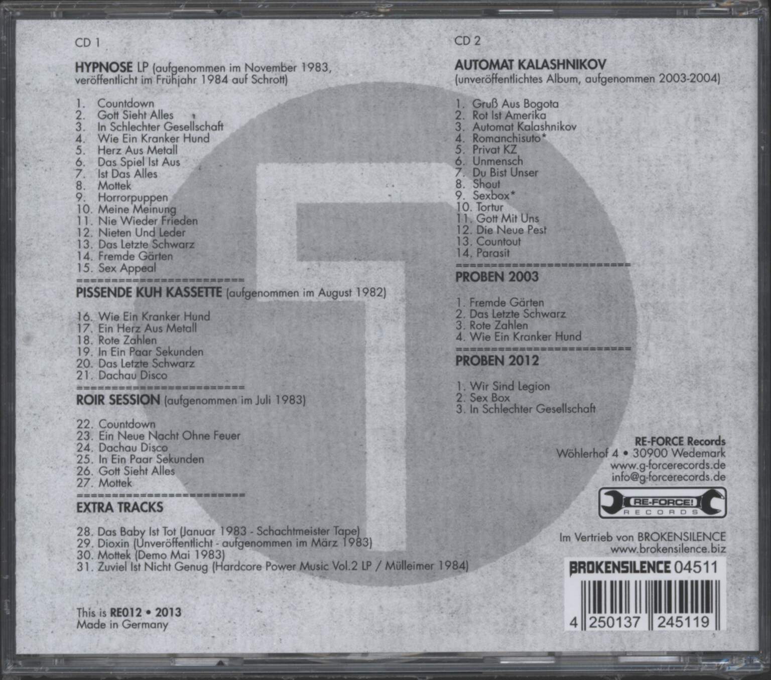 Mottek: Countdown 1982 - 2012, 2×CD