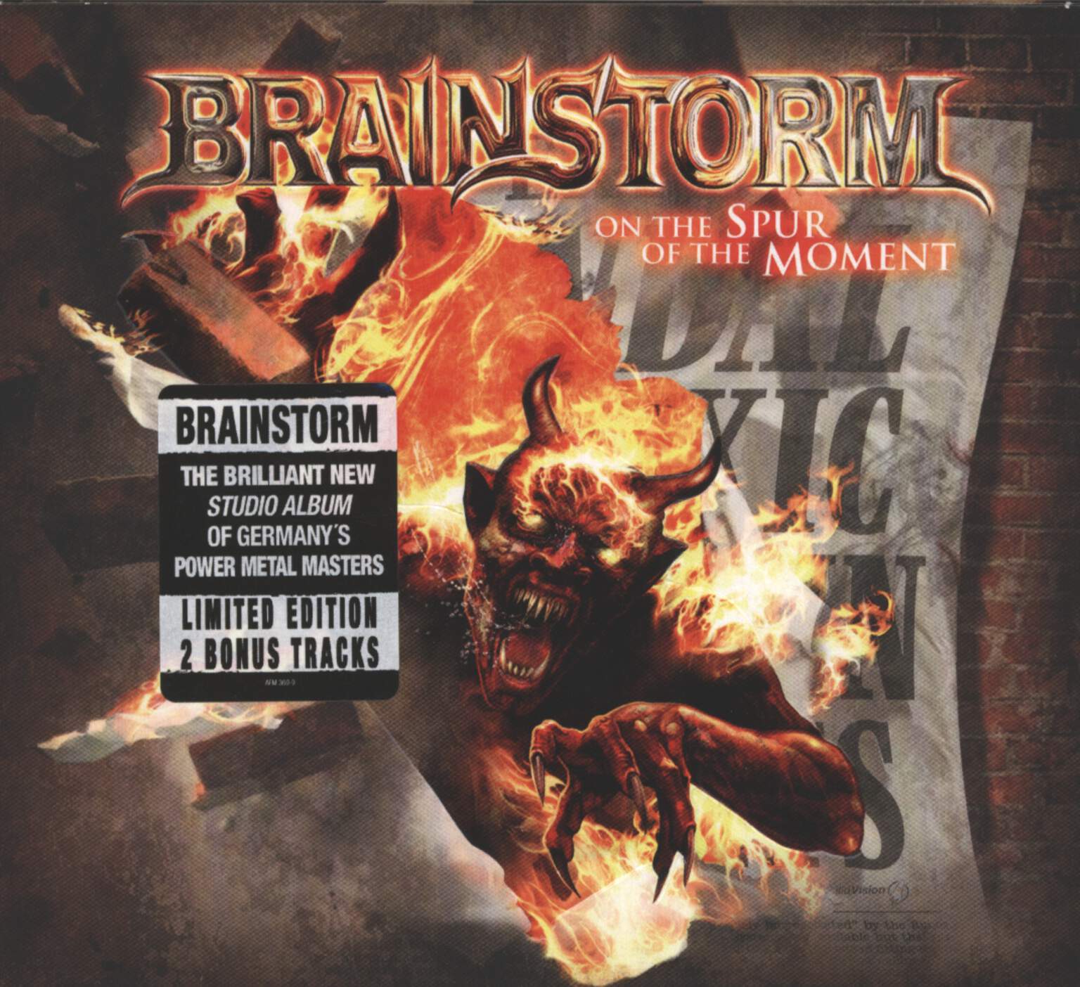 Brainstorm: On The Spur Of The Moment, 1×CD