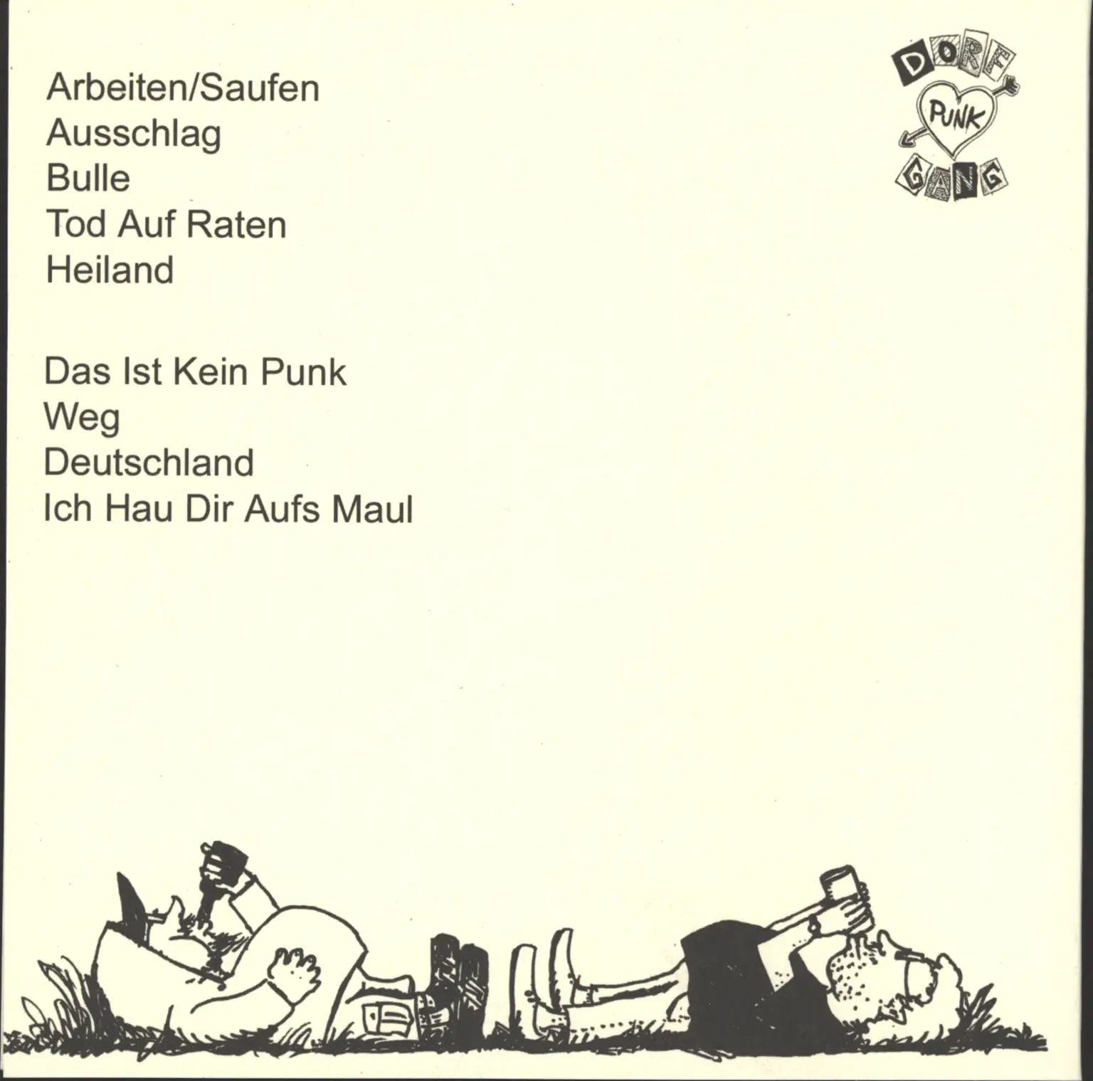 Kackschlacht: Kackschlacht, 1×7" Single (Vinyl)