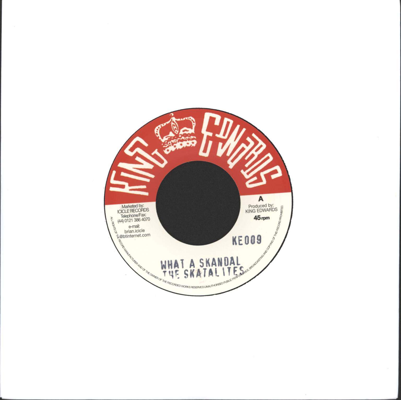 Skatalites: What A Scandal / I'm A Lonely Boy, 1×7" Single (Vinyl)