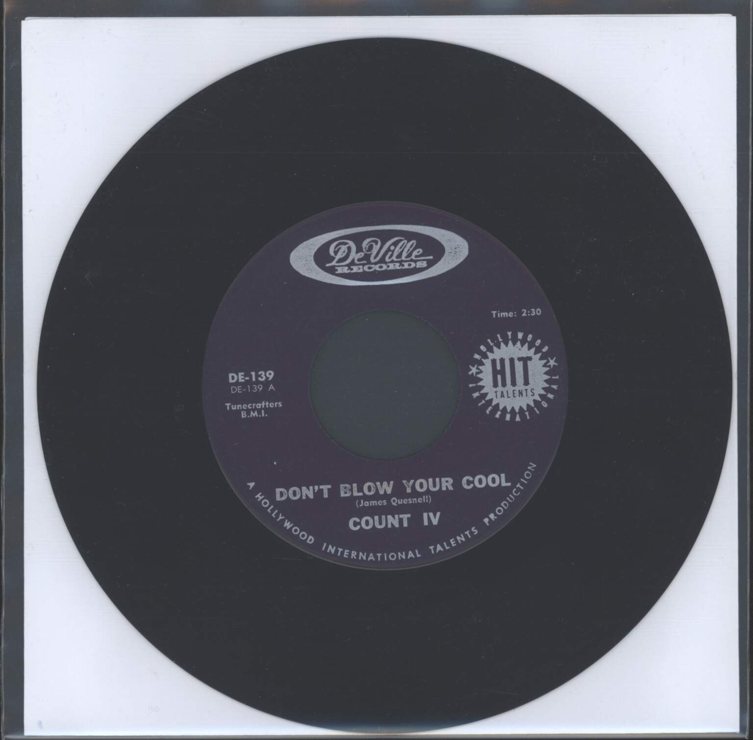 Count IV: Don't Blow Your Cool, 1×7" Single (Vinyl)