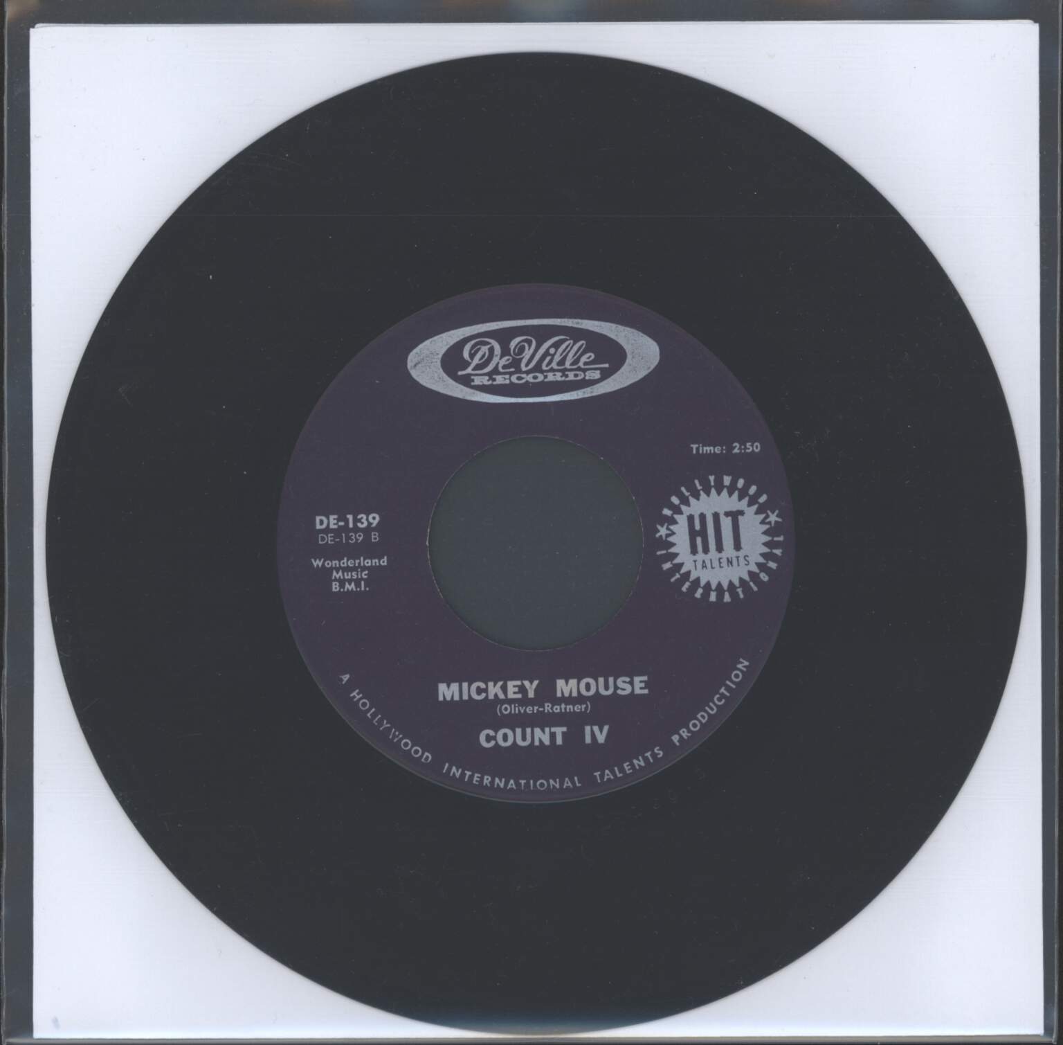 Count IV: Don't Blow Your Cool, 1×7" Single (Vinyl)