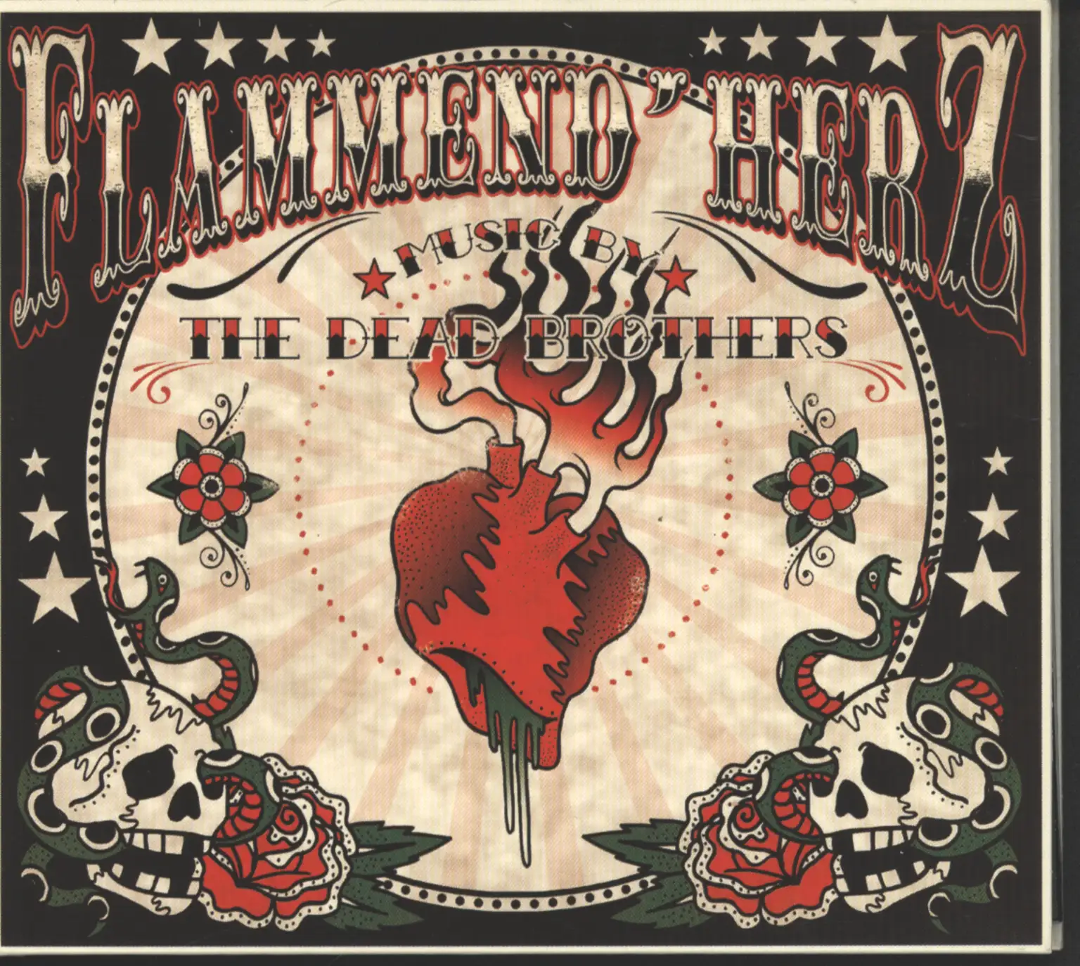 Dead Brothers: Flammend' Herz - Soundtrack, 1×CD