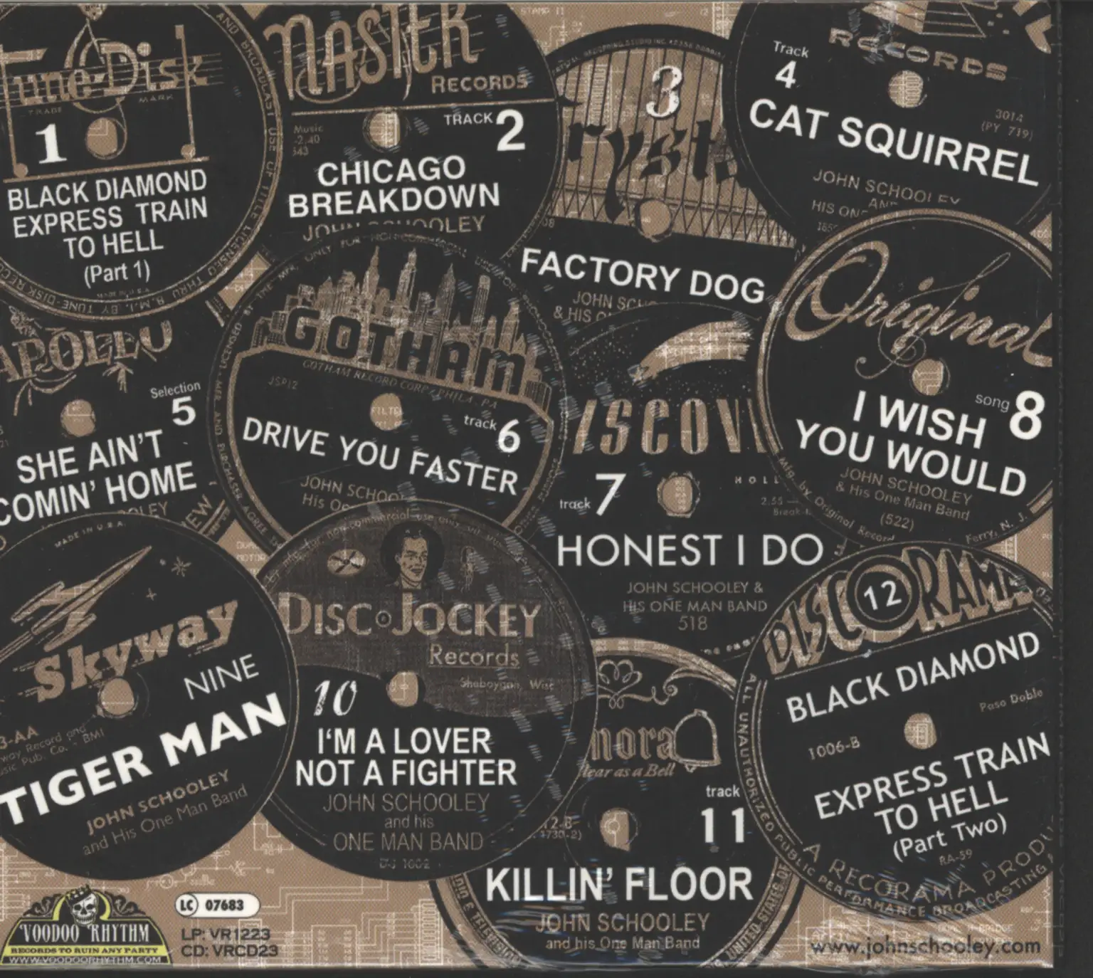John Schooley: John Schooley And His One Man Band, 1×CD