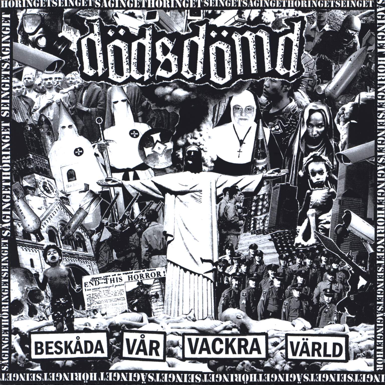 Dødsdømd: Beskåda Vår Vackra Värld, 1×7" Single (Vinyl)