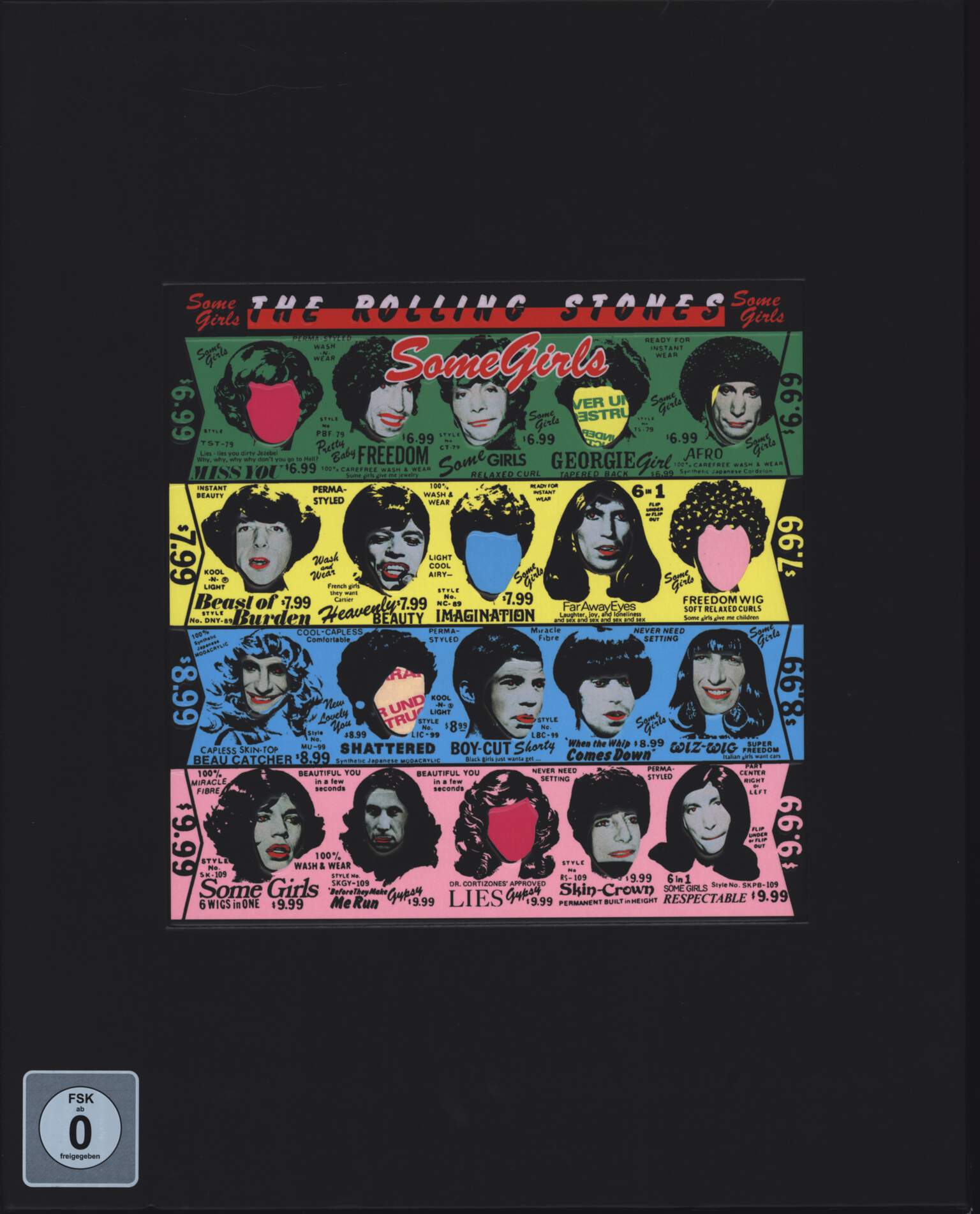 The Rolling Stones: Some Girls - Super Deluxe Edition Box Set, 1×7" Single (Vinyl), 1×CD, 1×DVD, 1×CD