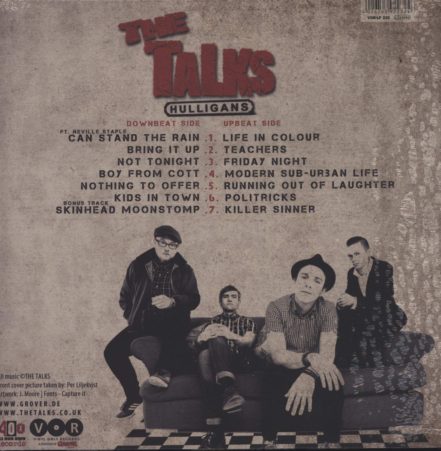The Talks: Hulligans, 1×LP (Vinyl)