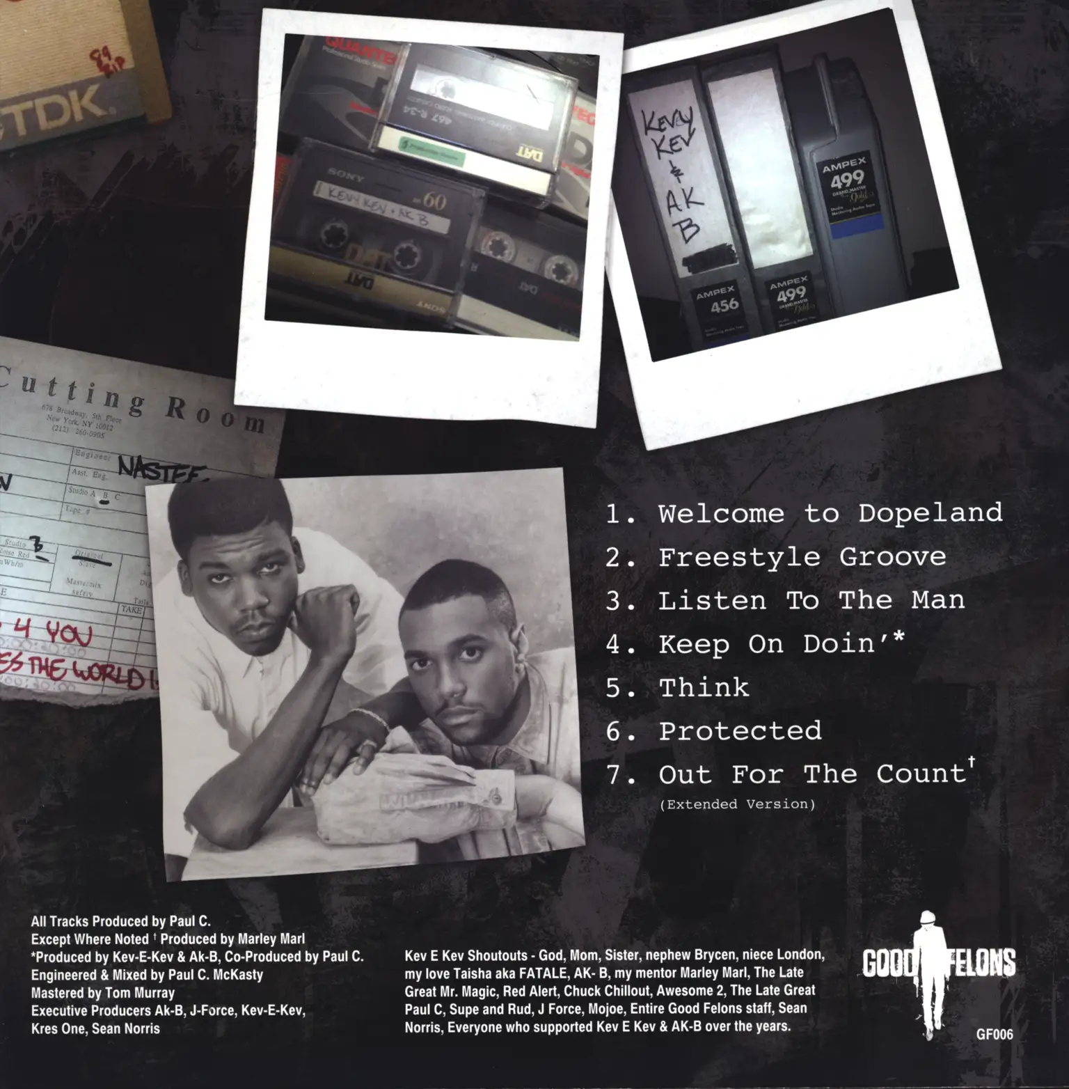 Kev E Kev: Welcome To Dopeland EP, 1×LP (Vinyl)