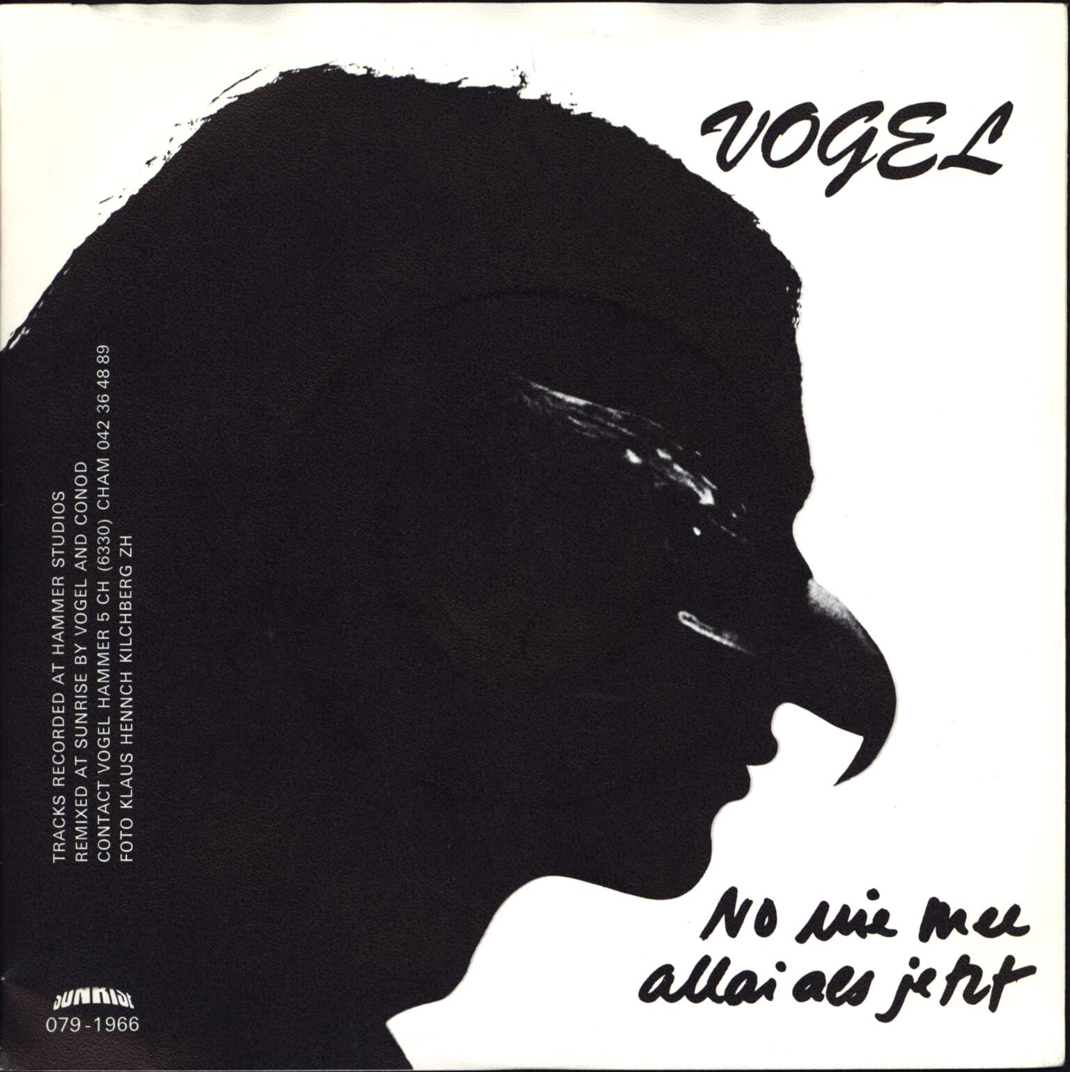 Robert Vogel: No Nie Mee Allai, 1×7" Single (Vinyl)