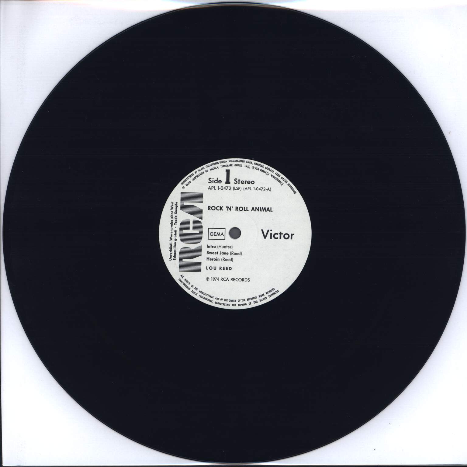 Lou Reed: Rock N Roll Animal, 1×LP (Vinyl)