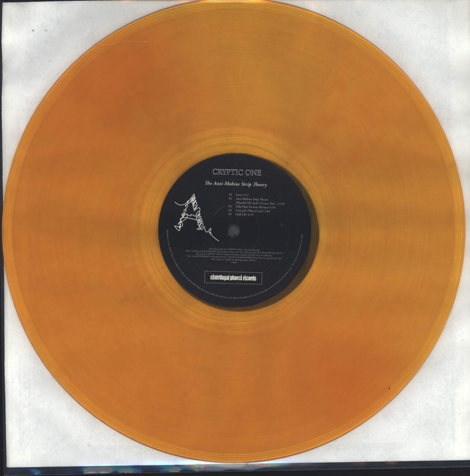 Cryptic One: The Anti-Mobius Strip Theory (yellow), 2×LP (Vinyl)