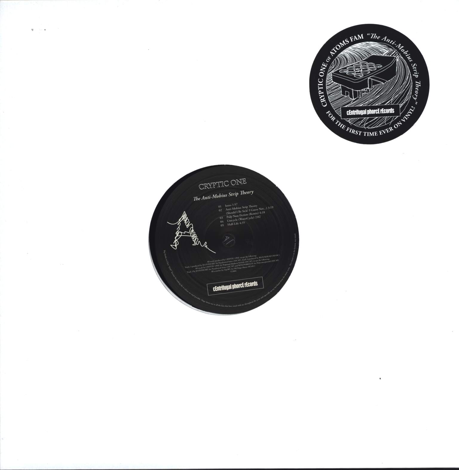 Cryptic One: The Anti-Mobius Strip Theory, 2×LP (Vinyl)