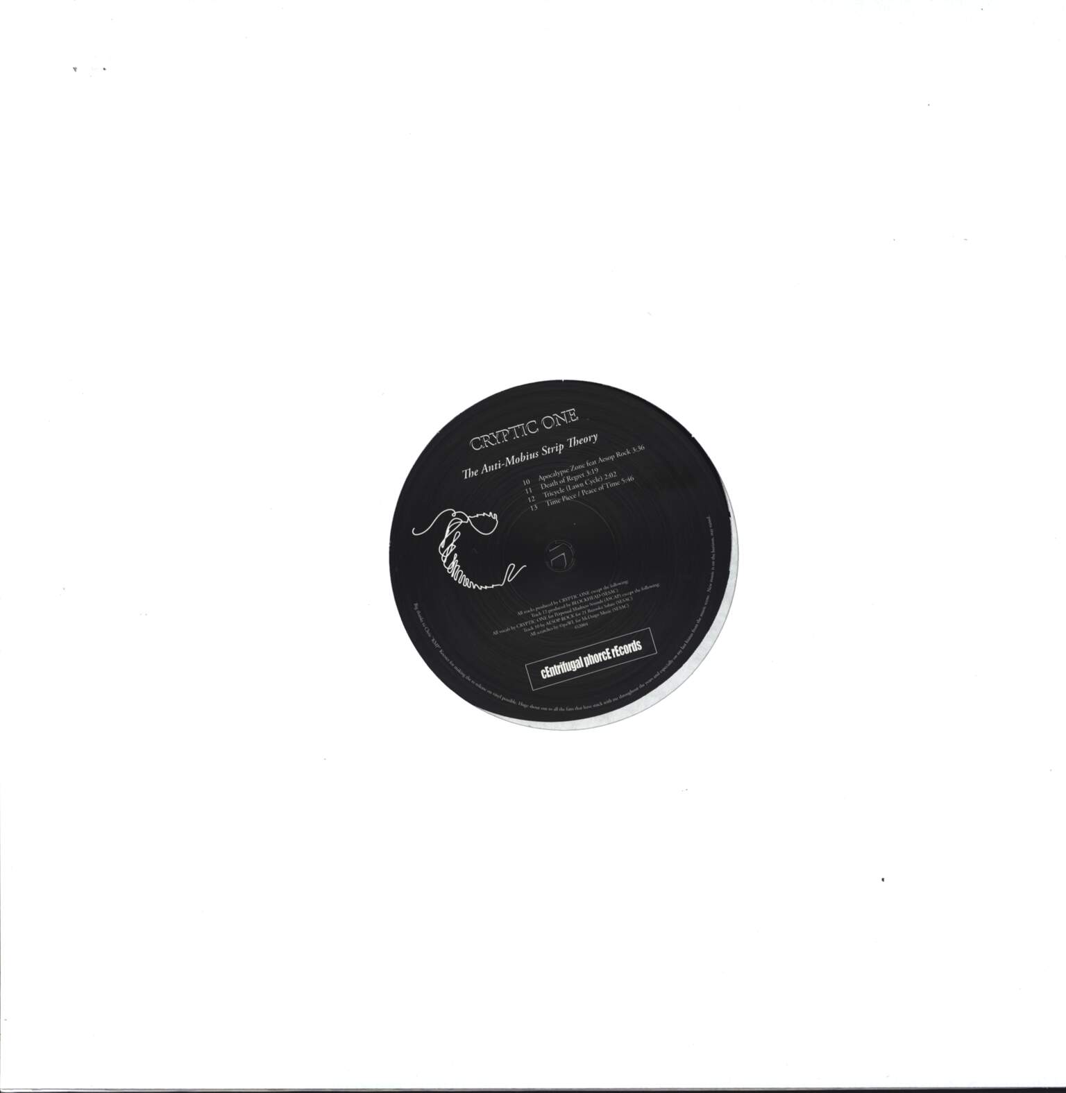 Cryptic One: The Anti-Mobius Strip Theory, 2×LP (Vinyl)