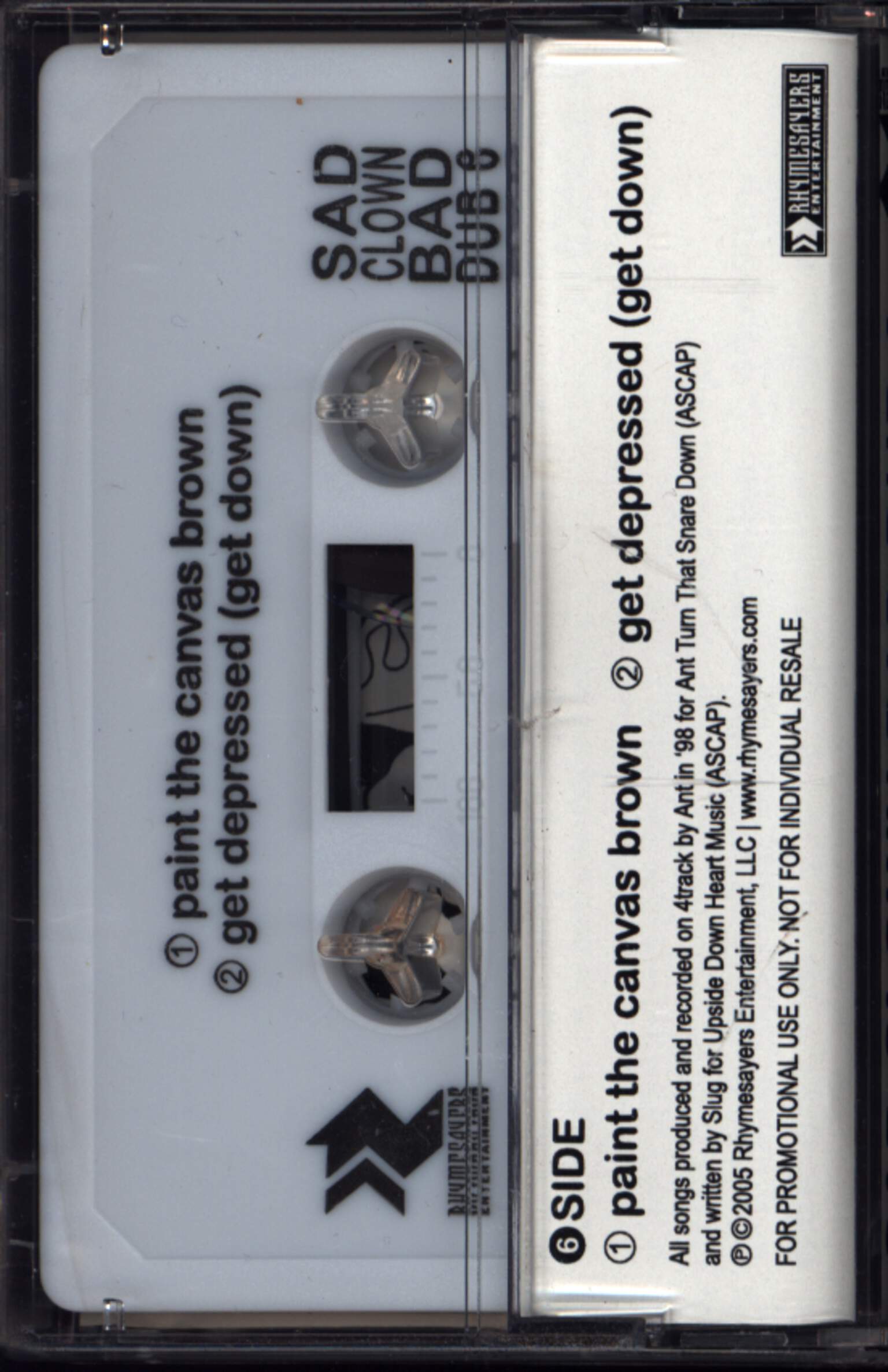 Atmosphere: Sad Clown Bad Dub 5 / Sad Clown Bad Dub 6, 1×Tape
