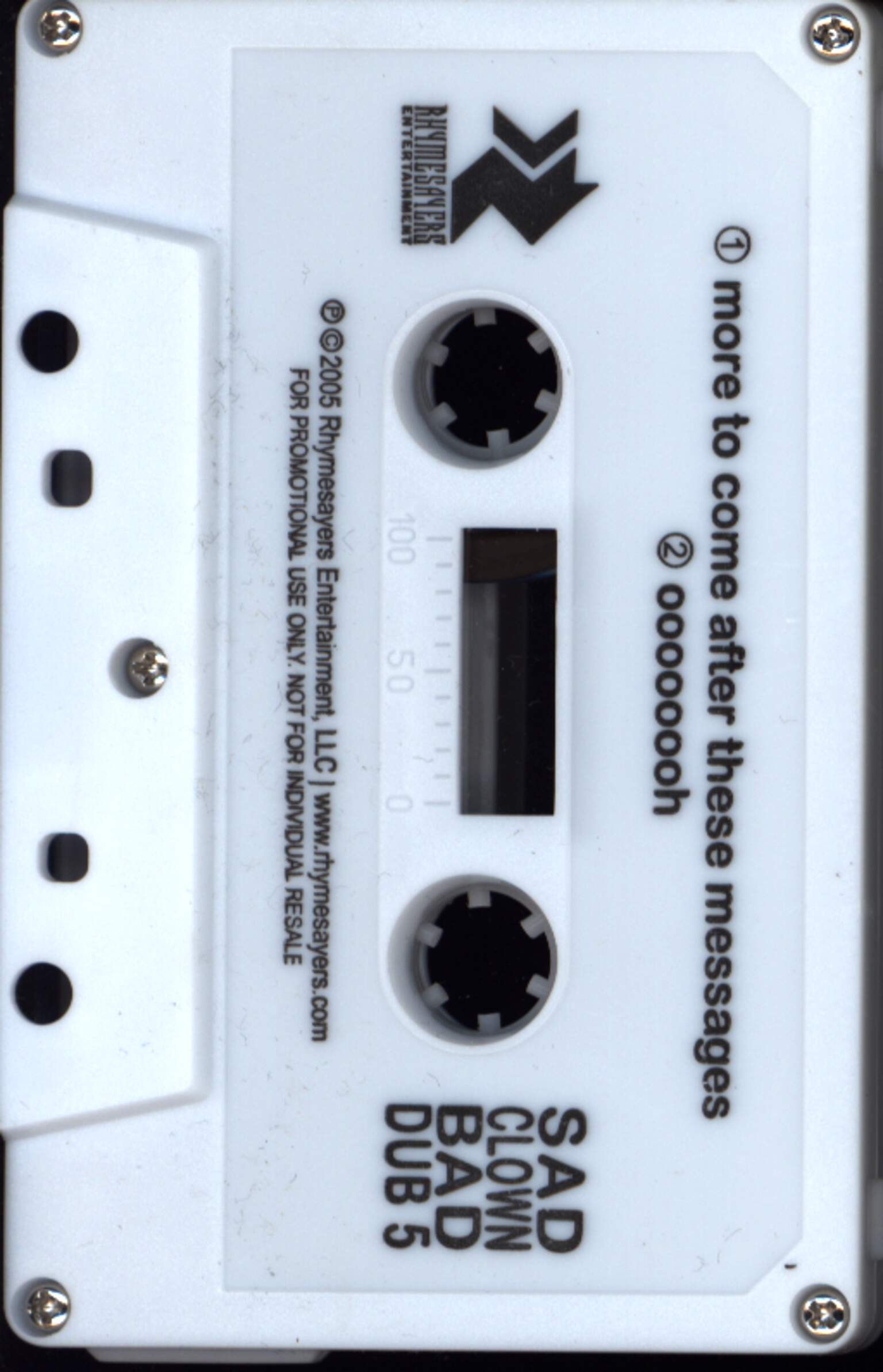 Atmosphere: Sad Clown Bad Dub 5 / Sad Clown Bad Dub 6, 1×Tape