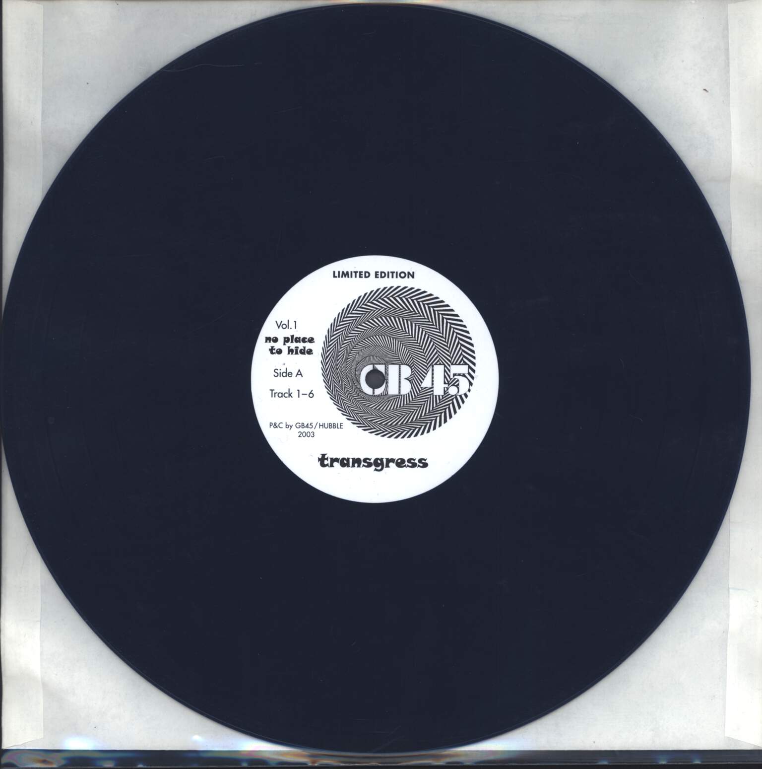 Transgress: No Place To Hide, 1×LP (Vinyl)
