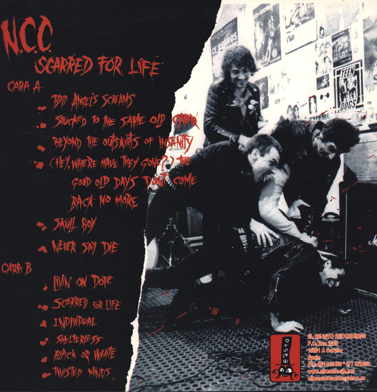 Nuevo Catecismo Catolico: Scarred For Life, 1×LP (Vinyl)