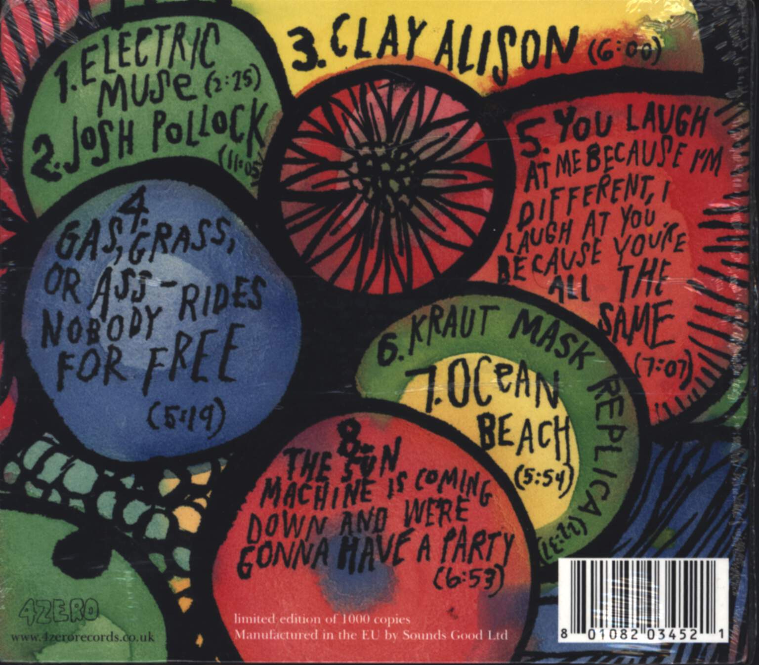 Mushroom: Yesterday, I Saw You Kissing Tiny Flowers..., 1×CD
