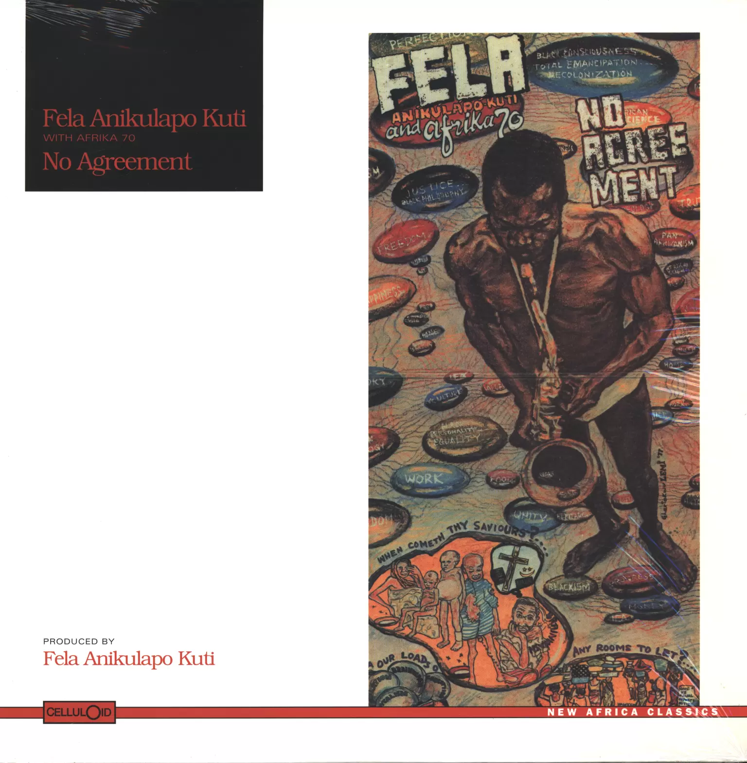 Fela Kuti: No Agreement, 1×LP (Vinyl)