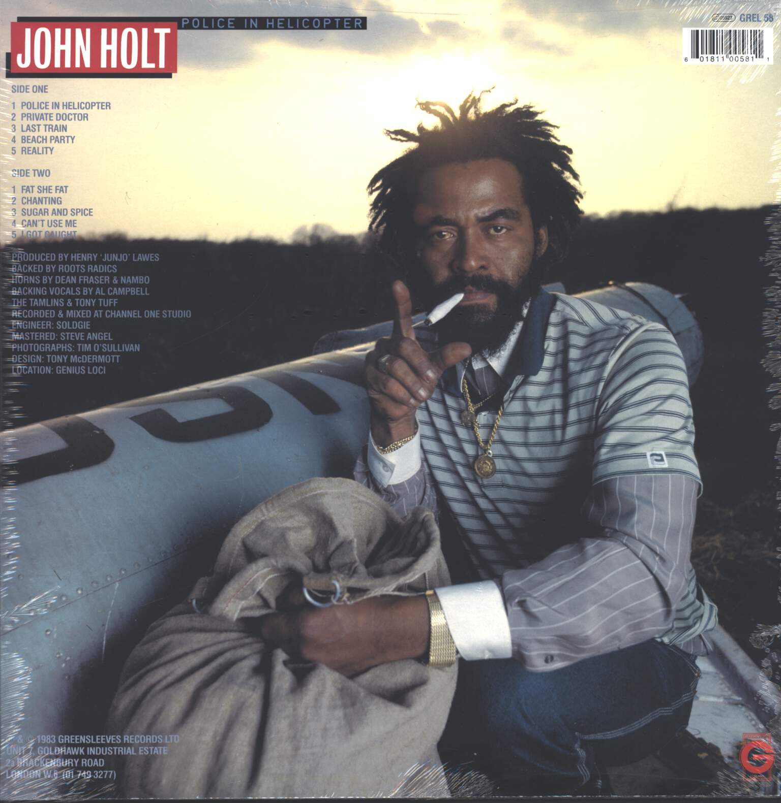 John Holt: Police In Helicopter, 1×LP (Vinyl)