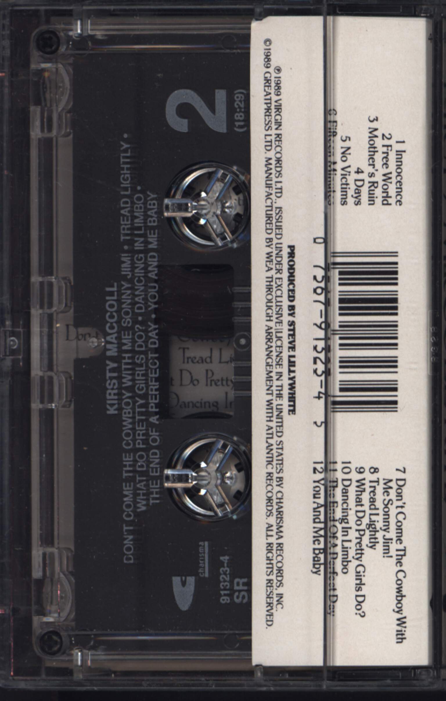 Kirsty MacColl: Kite, 1×Tape