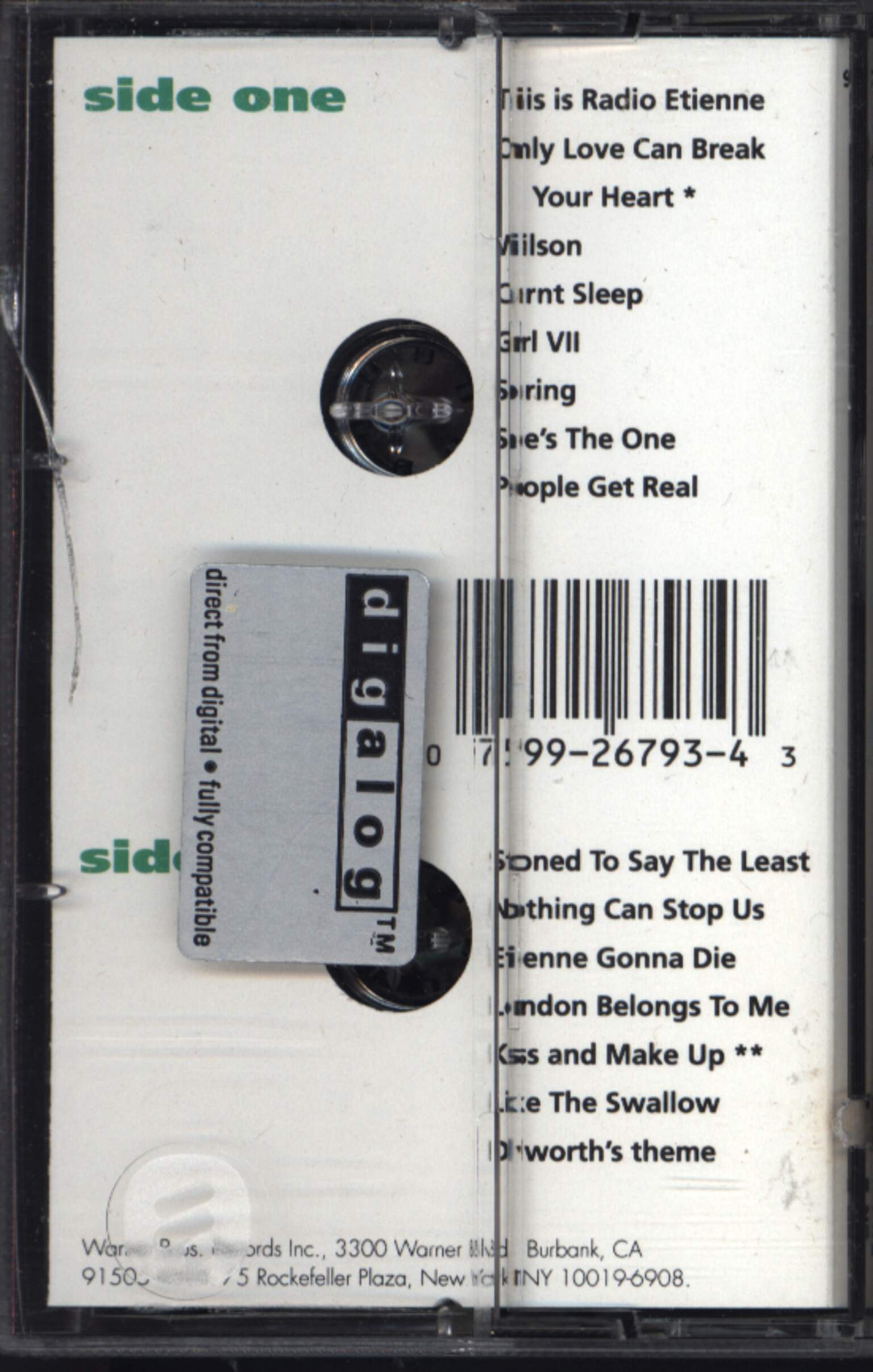 Saint Etienne: Foxbase Alpha, 1×Tape
