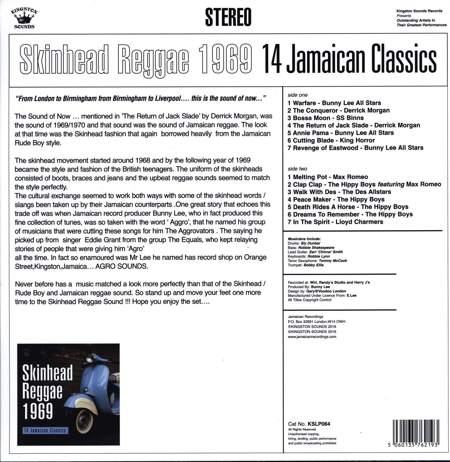 Various: Skinhead Reggae 1969, 1×LP (Vinyl)