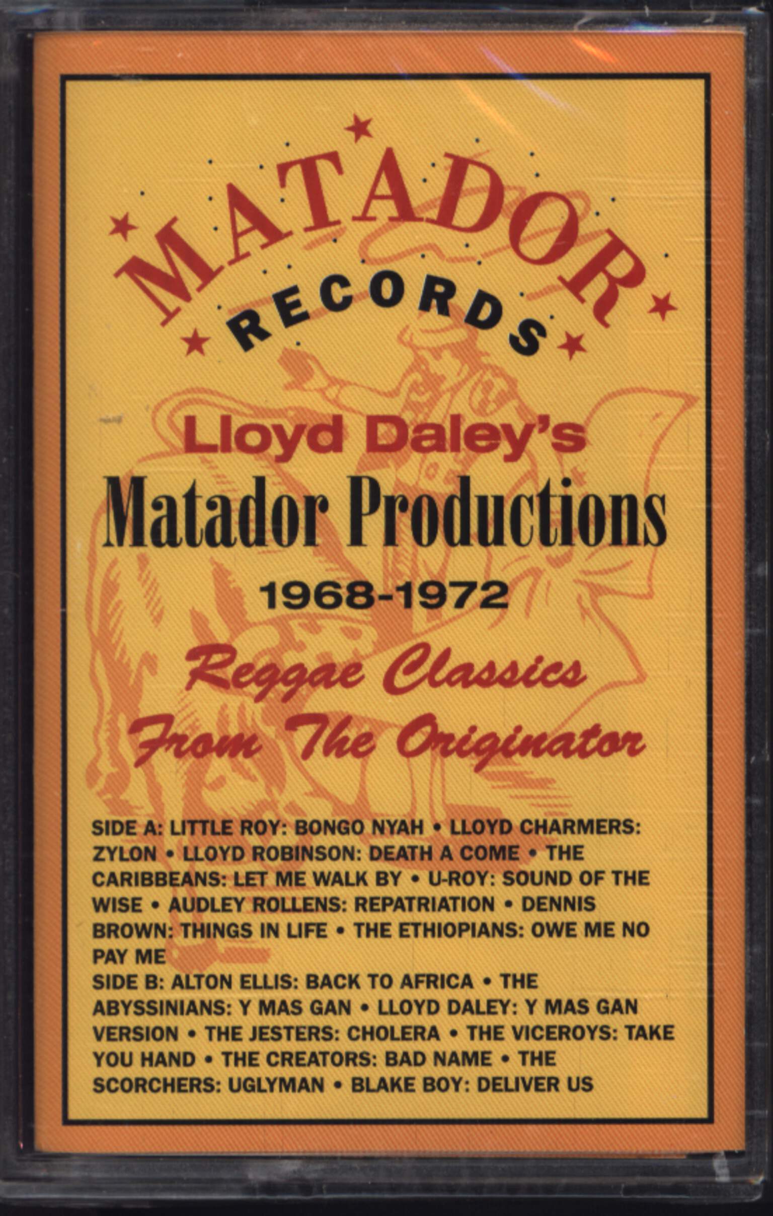 Various: Lloyd Daley's Matador Productions - Reggae Classics From The Originator, 1×Tape