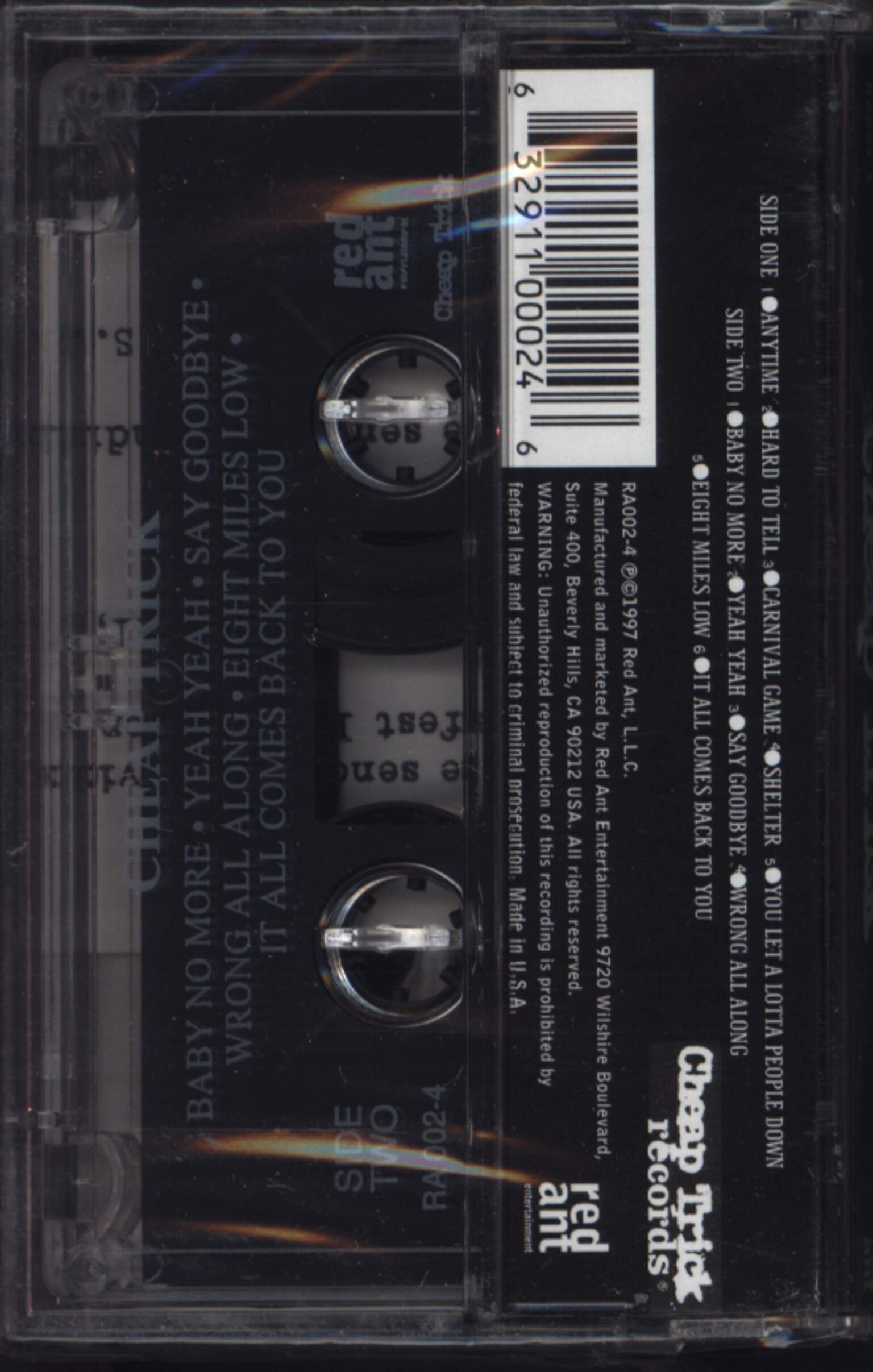 Cheap Trick: Cheap Trick, 1×Tape