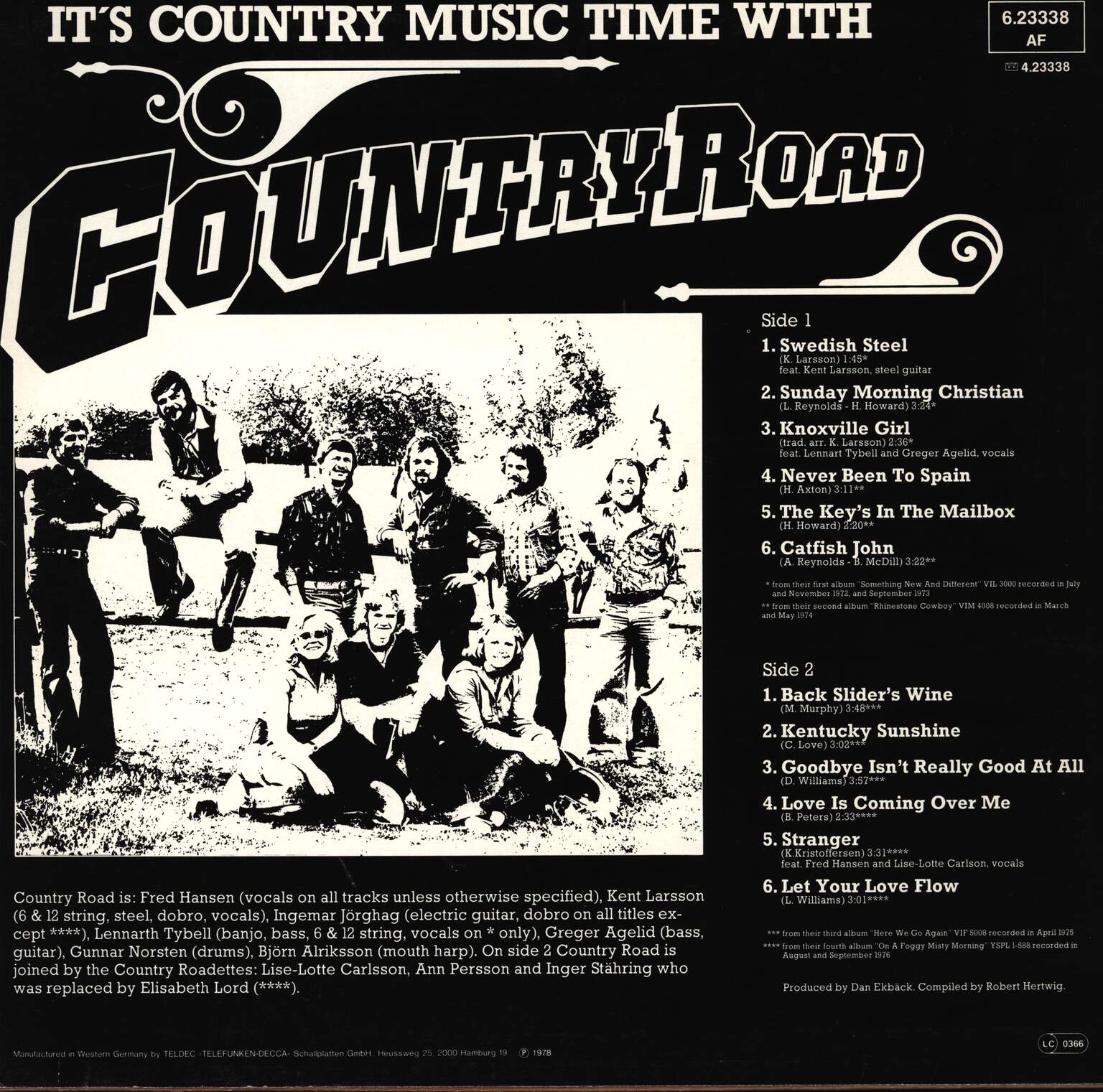 Country Road: It's Country Music Time With, 1×LP (Vinyl)