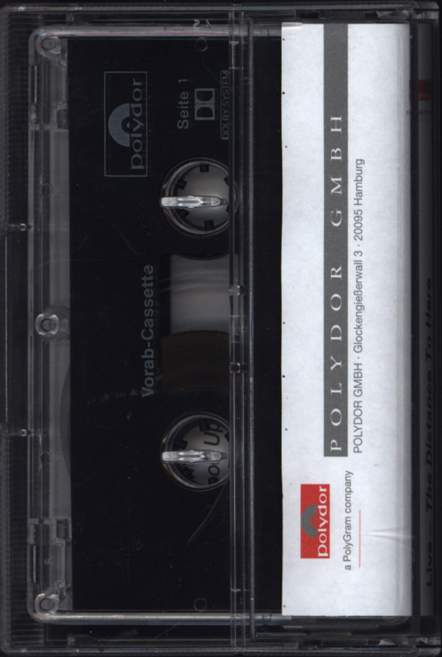 Live: The Distance To Here, 1×Tape