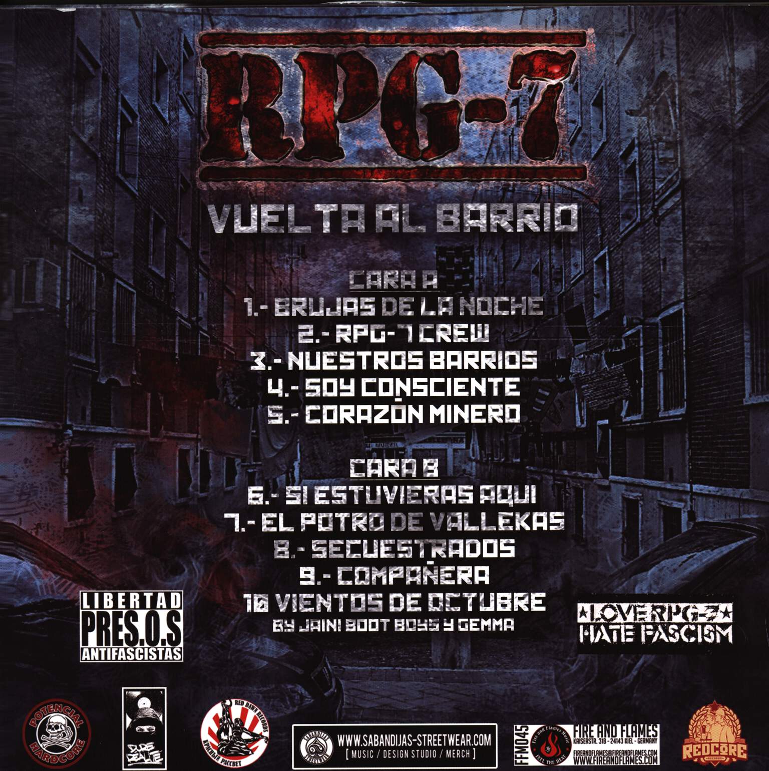 RPG 7: Vuelta Al Barrio, 1×LP (Vinyl)