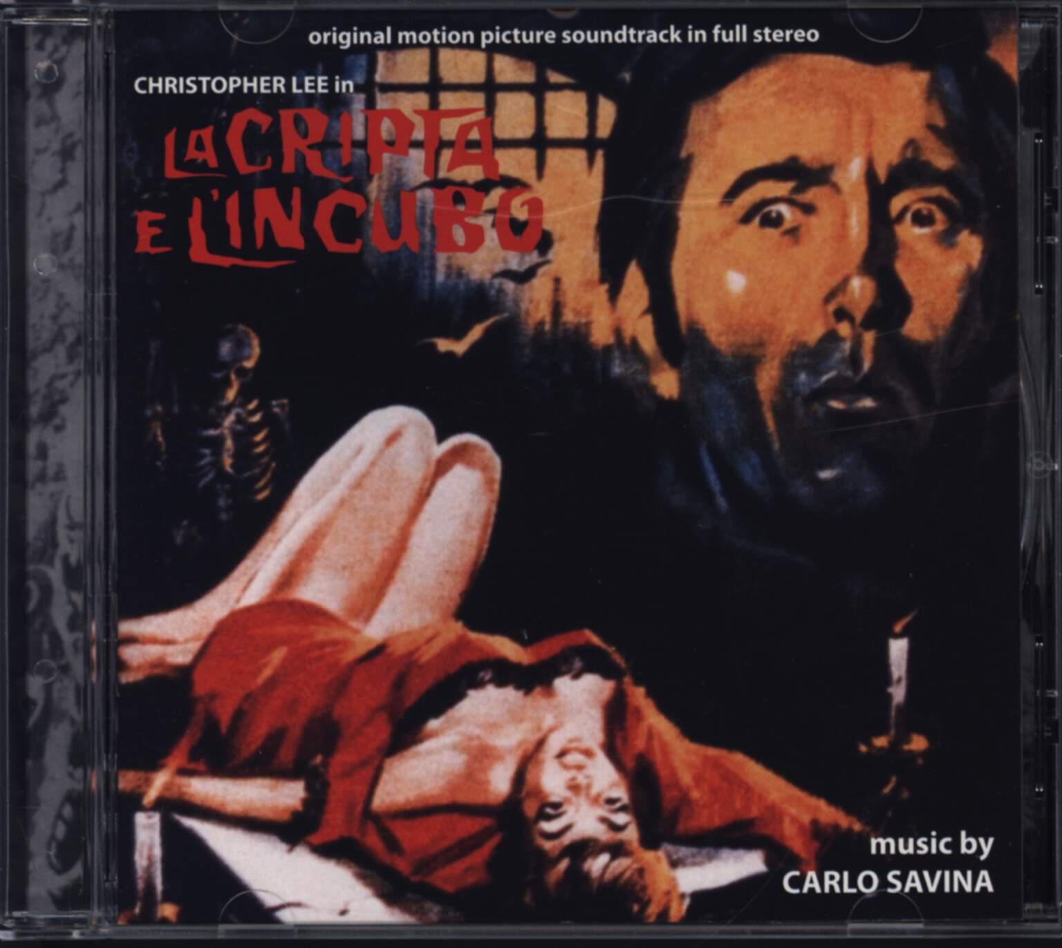 Carlo Savina: La Cripta E L'Incubo (Original Motion Picture Soundtrack In Full Stereo), 1×CD