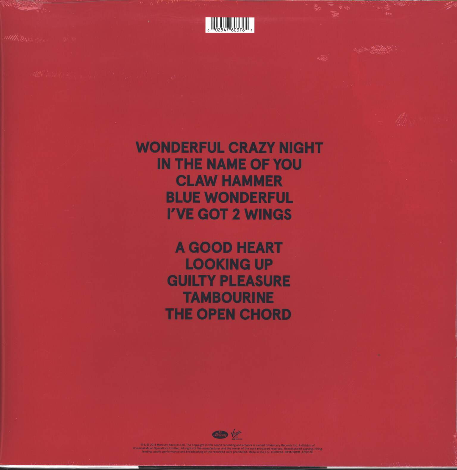 Elton John: Wonderful Crazy Night, 1×LP (Vinyl)