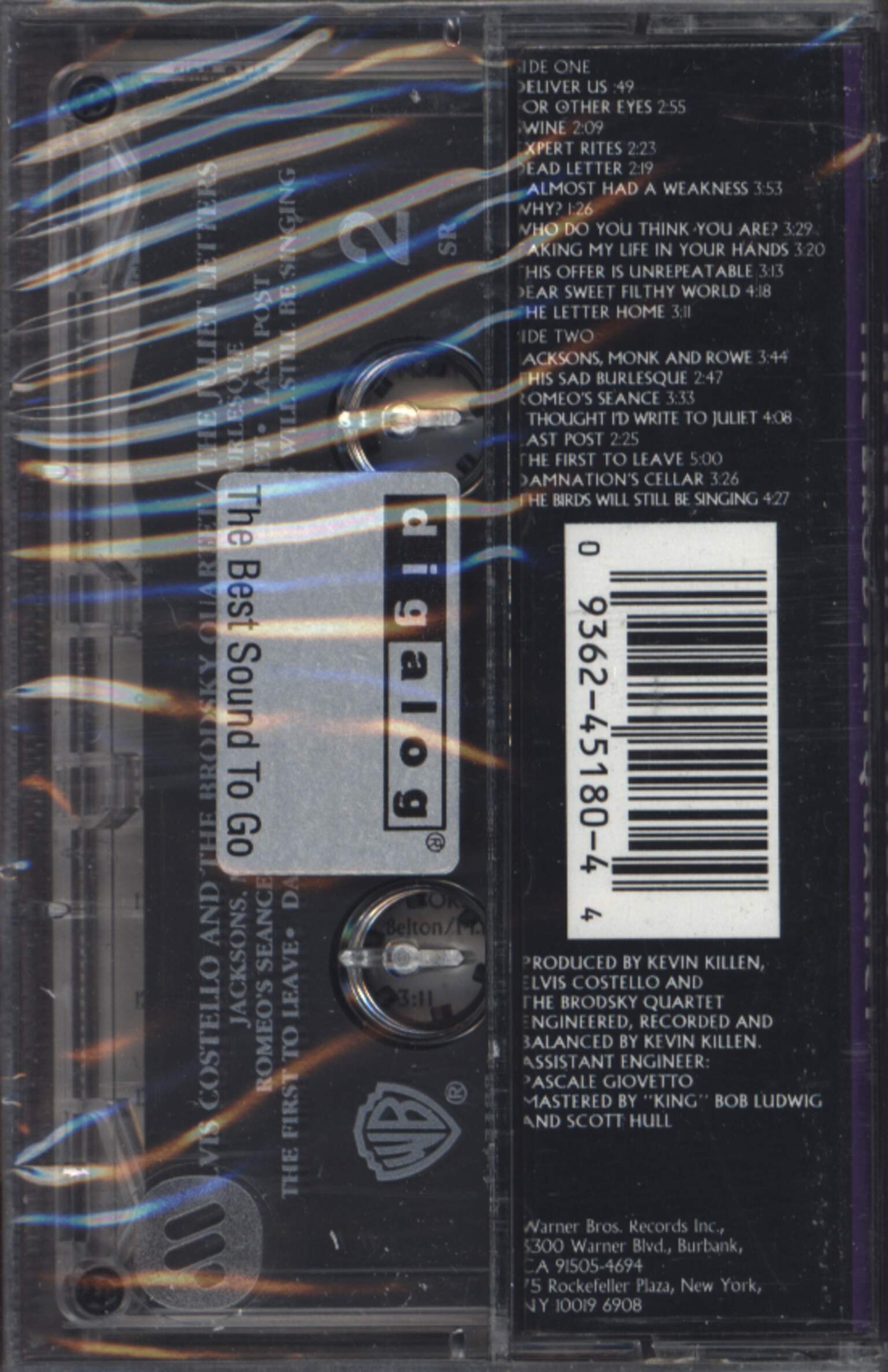 Elvis Costello: The Juliet Letters, 1×Tape