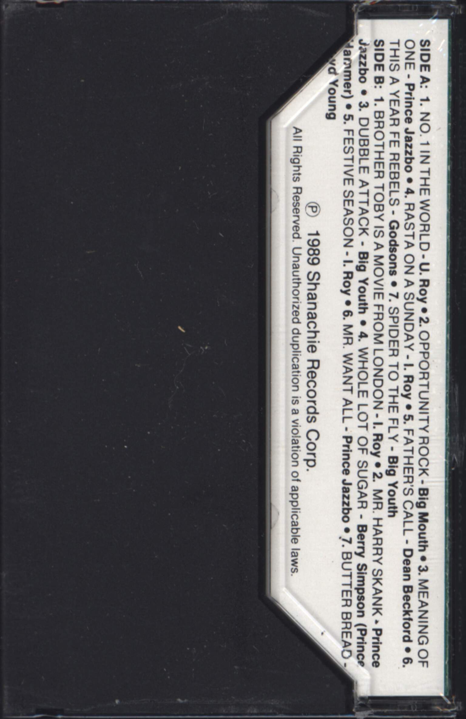 Various: Dubble Attack (The Original Pantomine Dee-Jay Collection 1972-74), 1×Tape