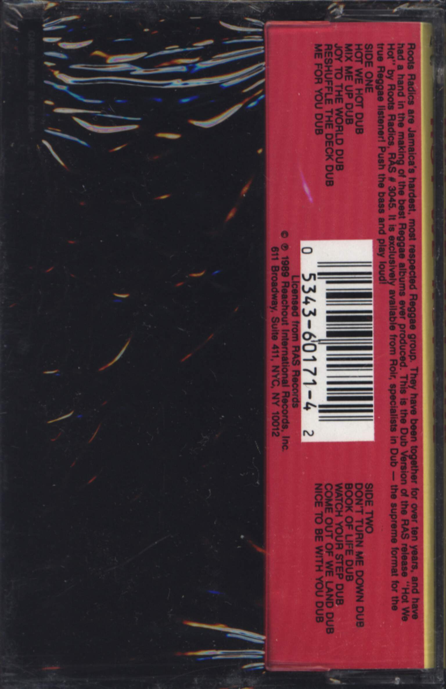 The Roots Radics: Hot We Hot Dub, 1×Tape