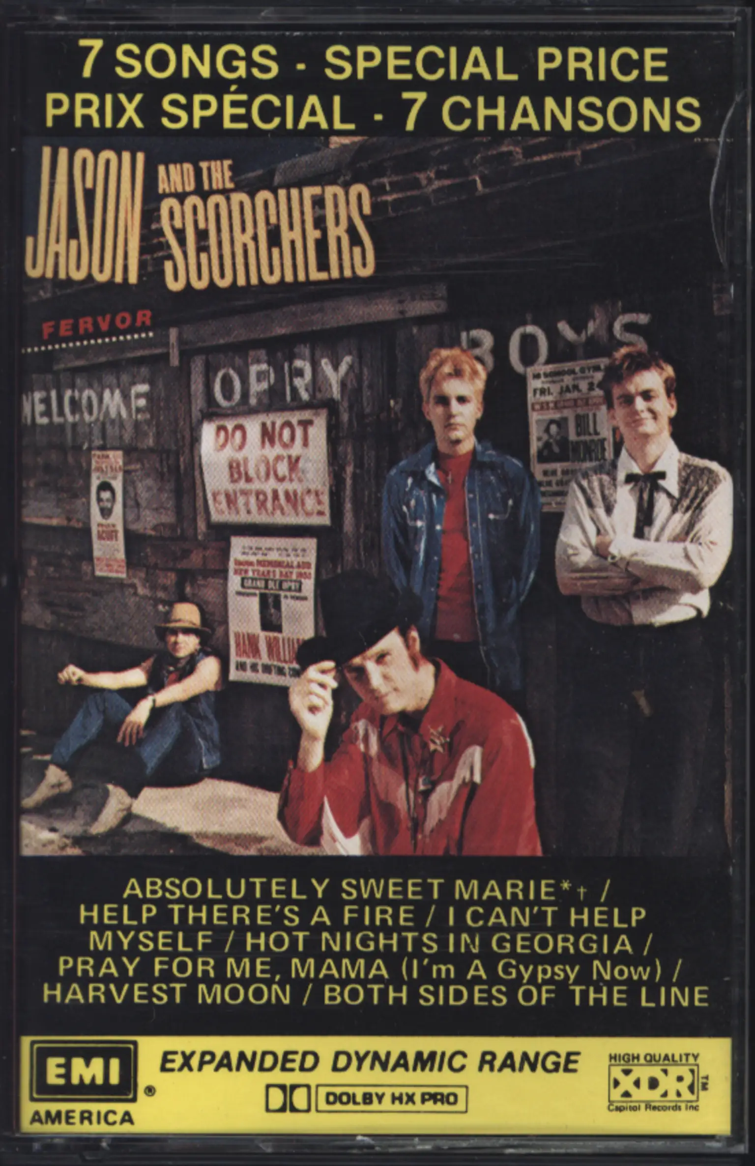 Jason & the Scorchers: Fervor, 1×Tape