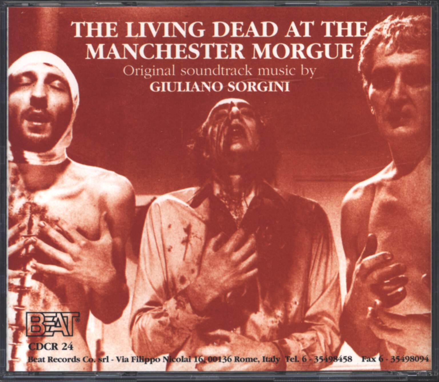 Fabio Frizzi: Paura Nella Citta Dei Morti Viventi / The Living Dead At The Manchester Morgue, 1×CD