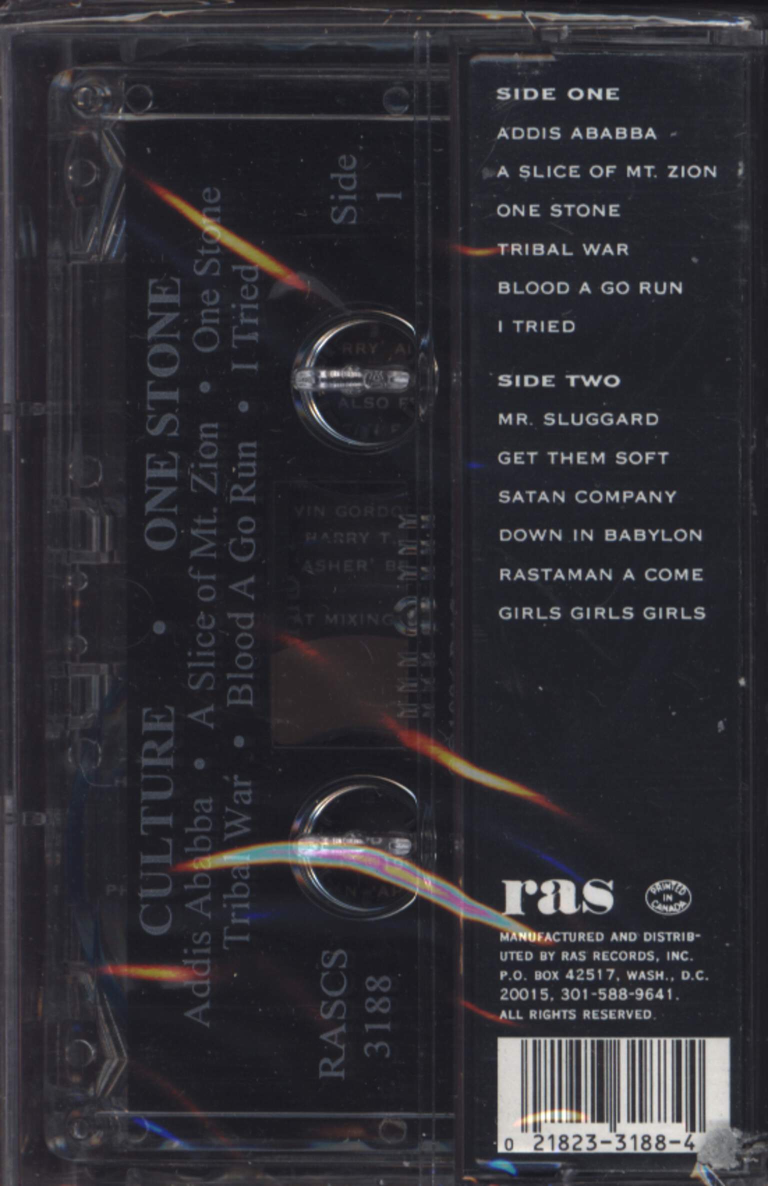 Culture: One Stone, 1×Tape