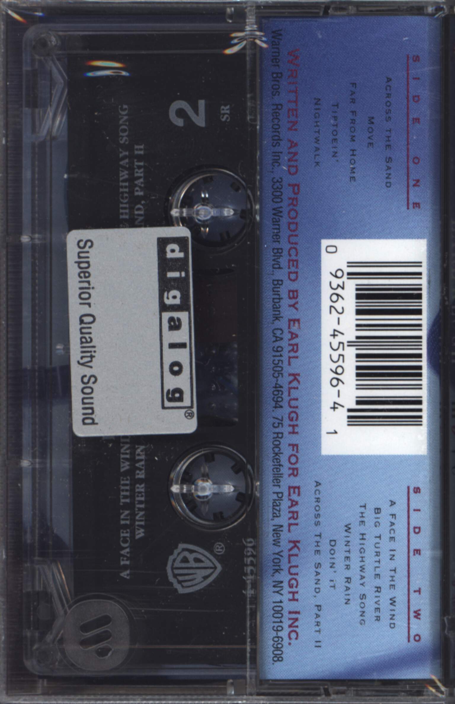 Earl Klugh: Move, 1×Tape