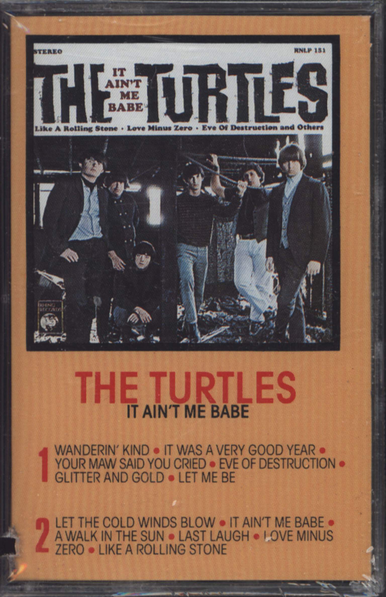 The Turtles: It Ain't Me Babe, 1×Tape