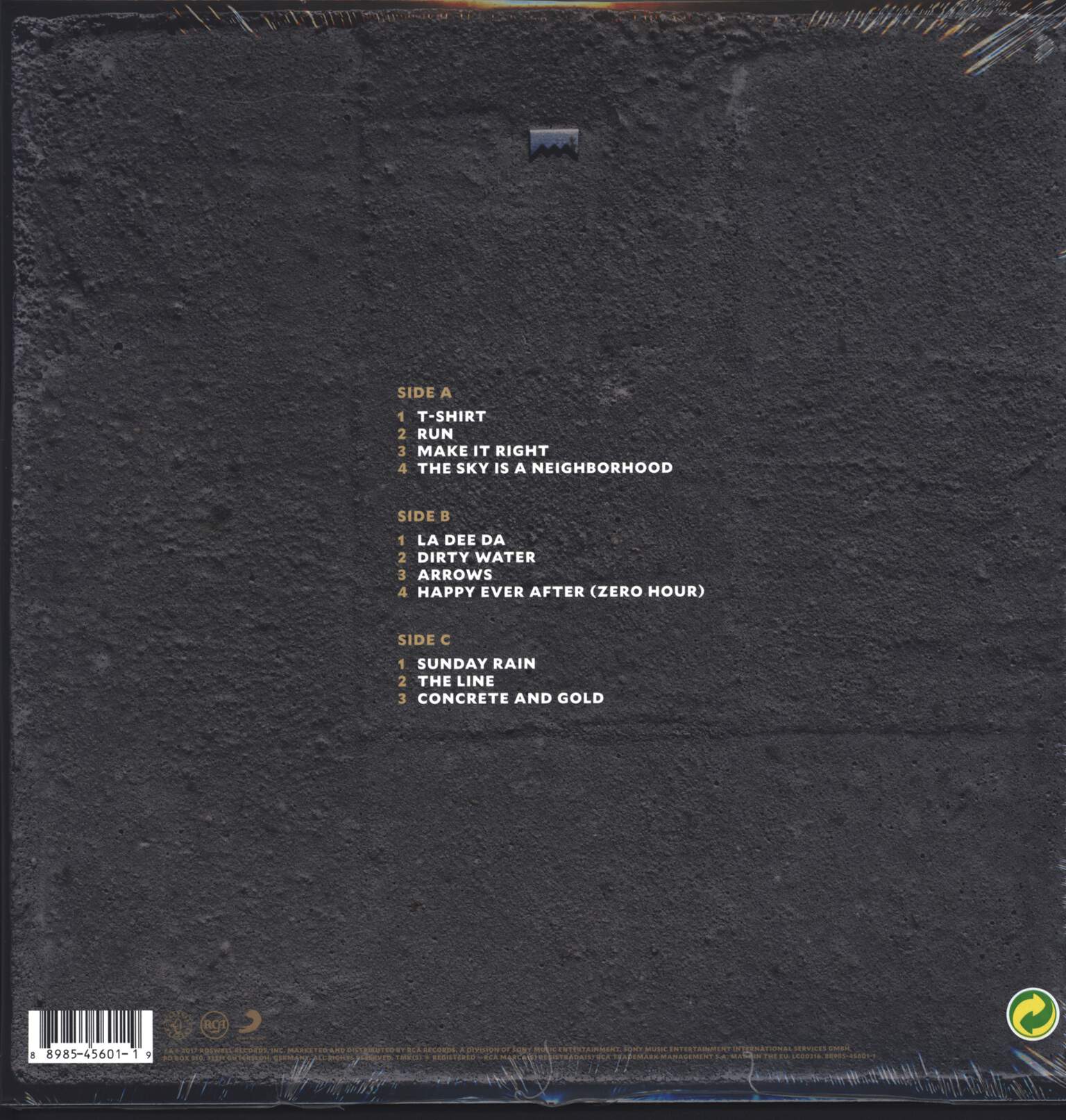 Foo Fighters: Concrete And Gold, 1×LP (Vinyl), 1×LP (Vinyl)