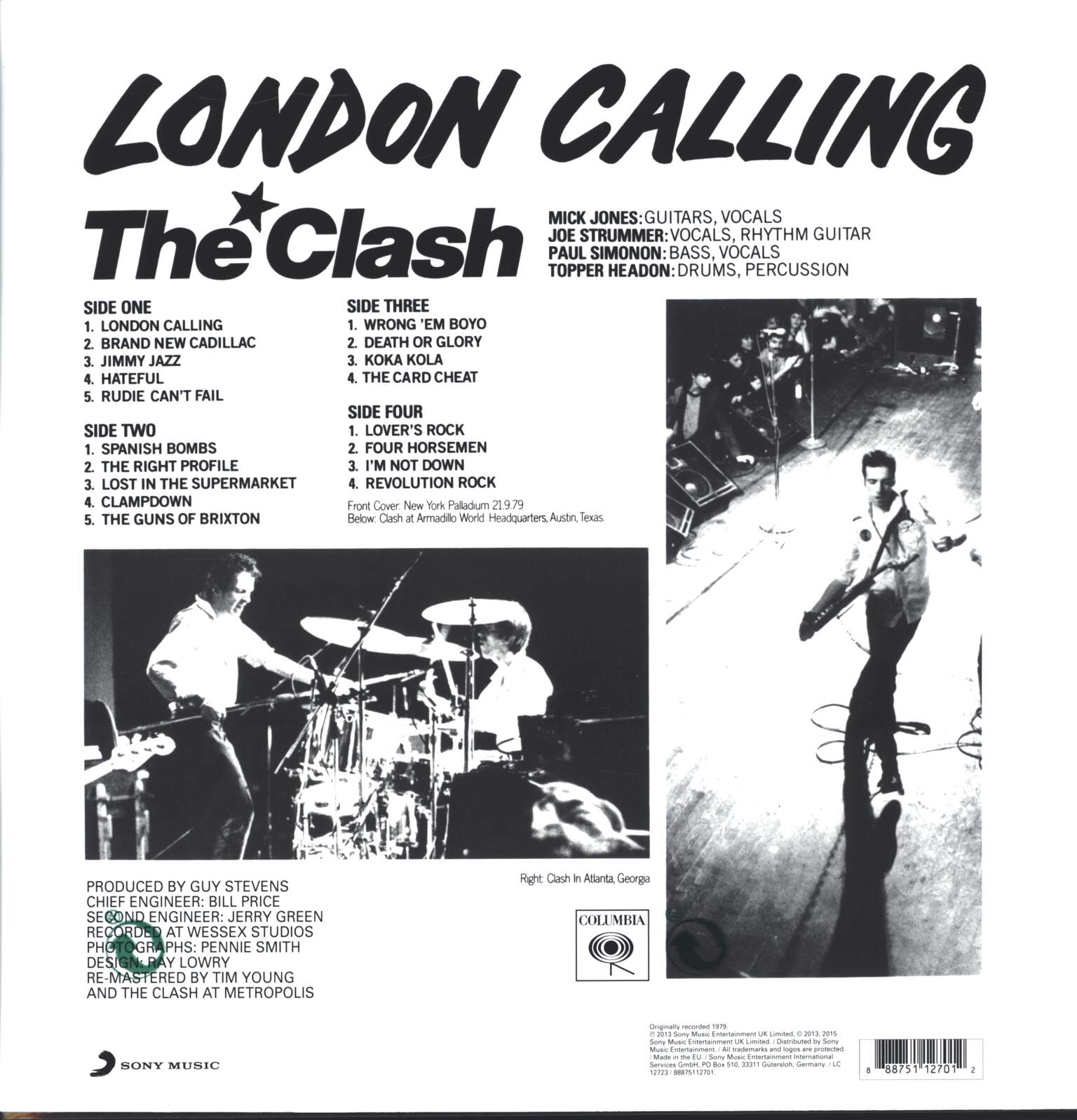 The Clash: London Calling, 2×LP (Vinyl)