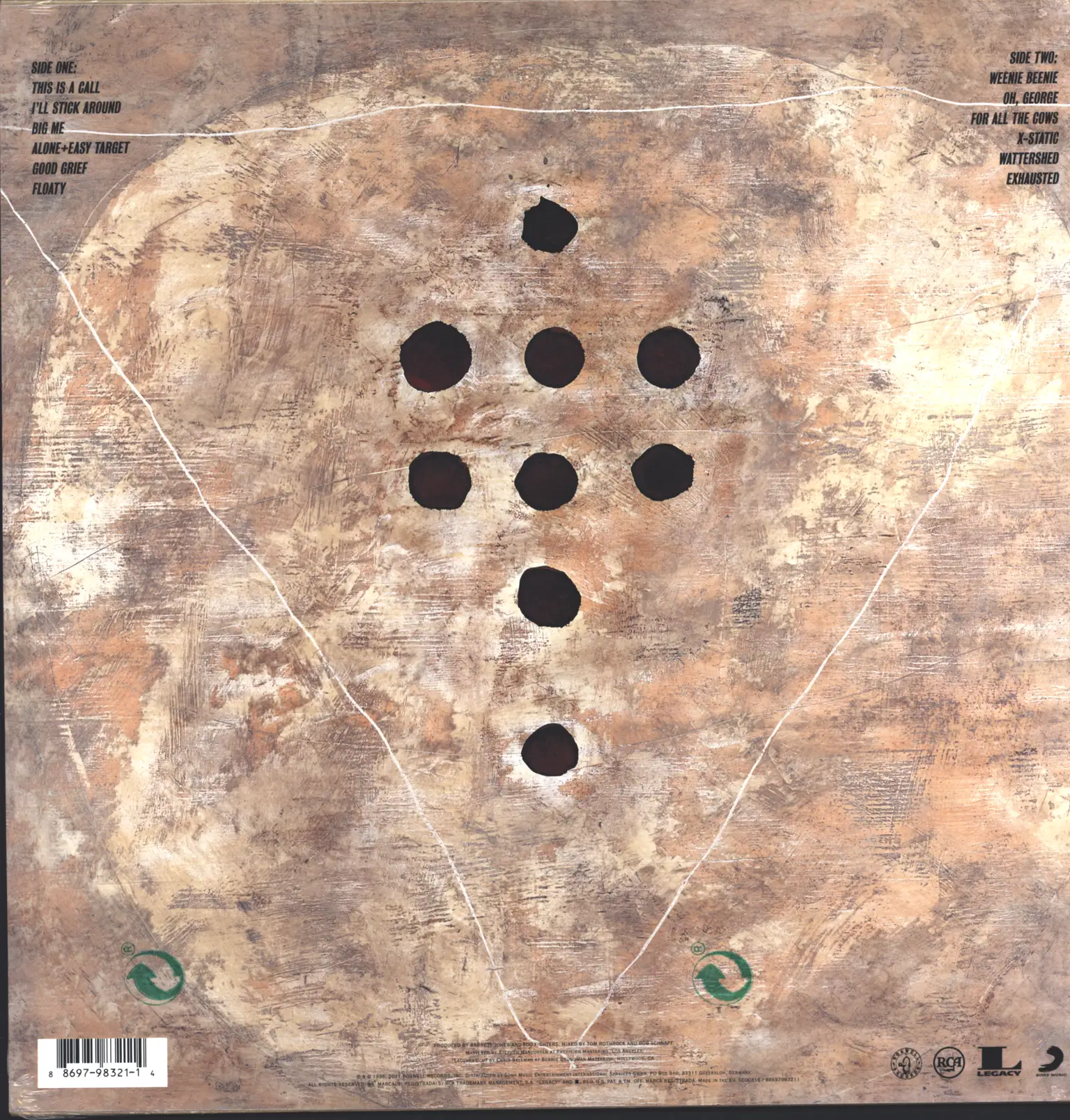 Foo Fighters: Foo Fighters, 1×LP (Vinyl)