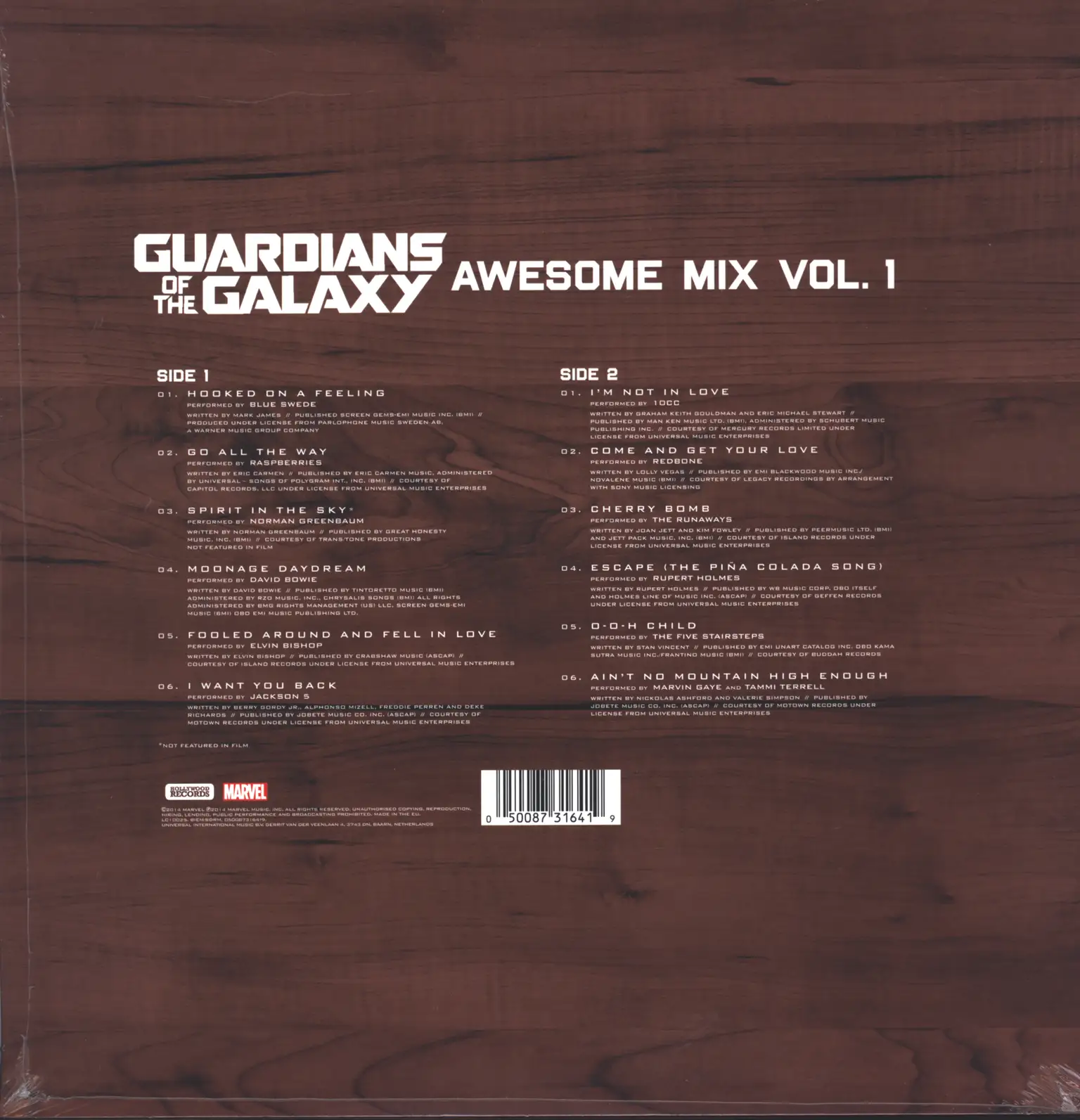Various: Guardians Of The Galaxy Awesome Mix Vol. 1, 1×LP (Vinyl)