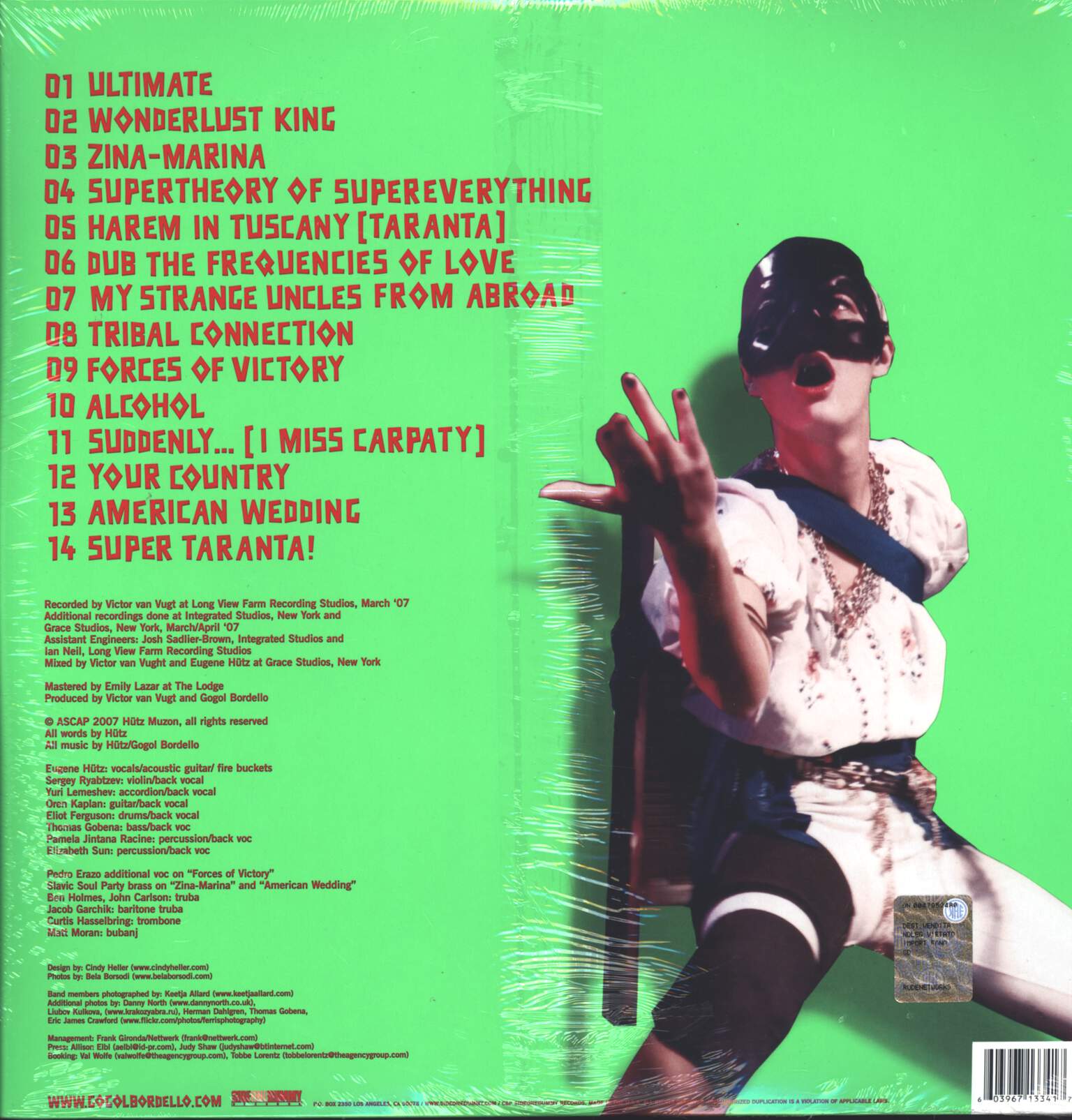 Gogol Bordello: Super Taranta!, 2×LP (Vinyl)