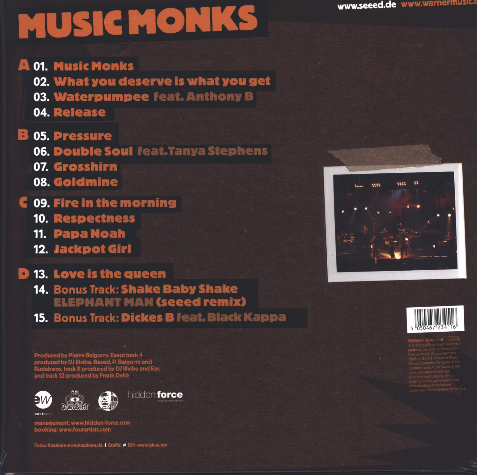 Seeed: Music Monks, 2×LP (Vinyl)
